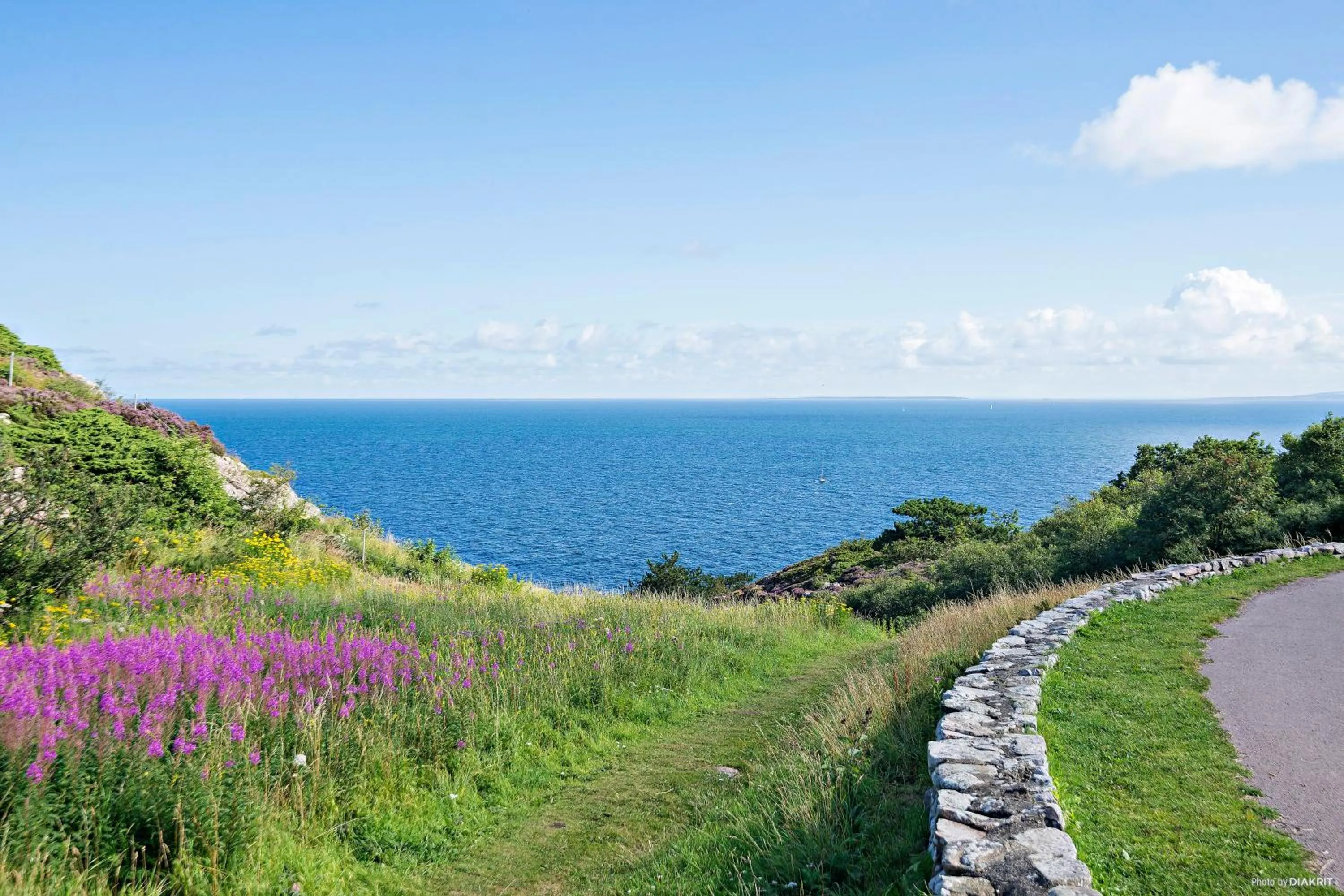 Sea view in First Camp Mölle-Höganäs