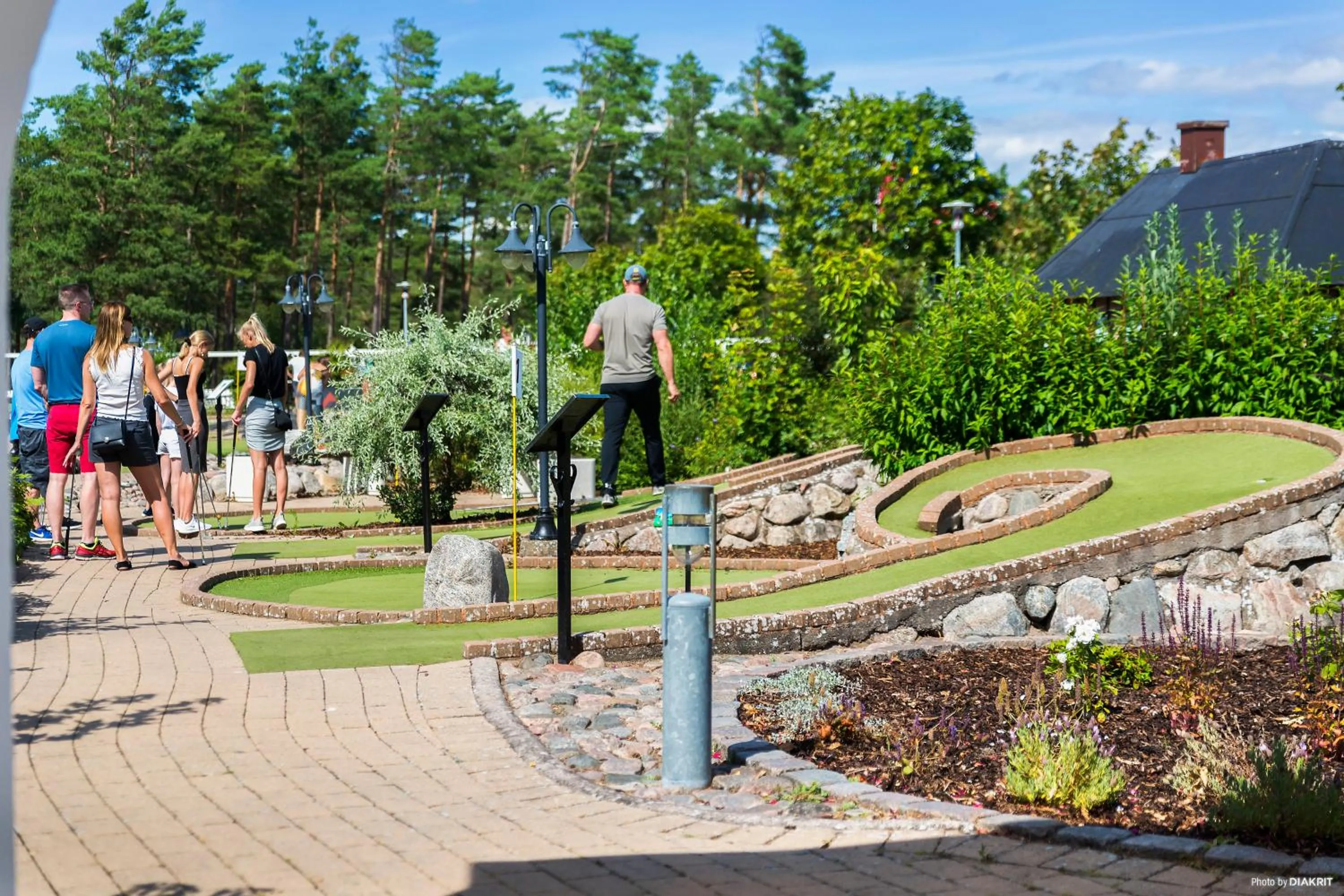 Minigolf in First Camp Tylösand-Halmstad
