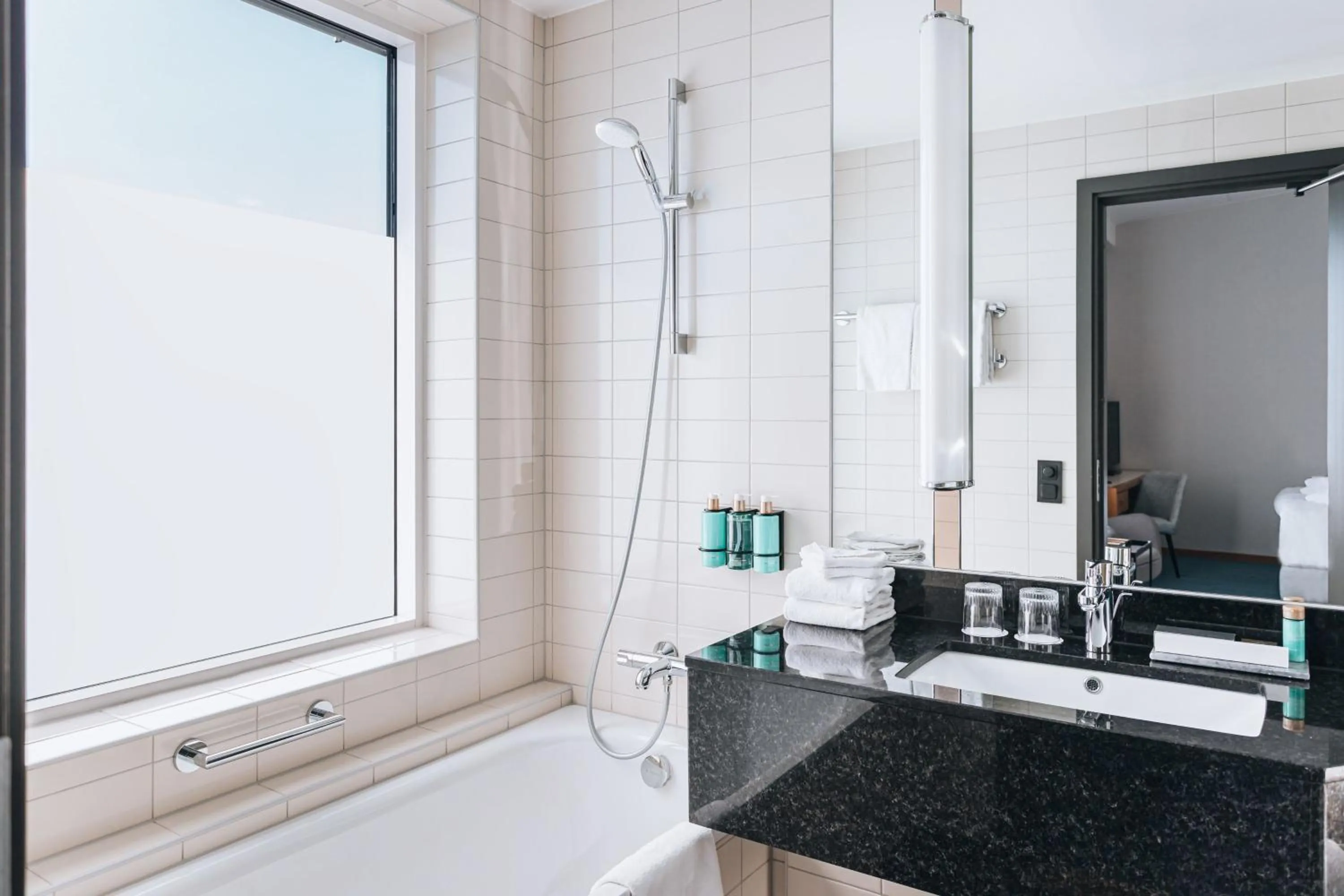 Bathroom in Courtyard by Marriott Stockholm Kungsholmen