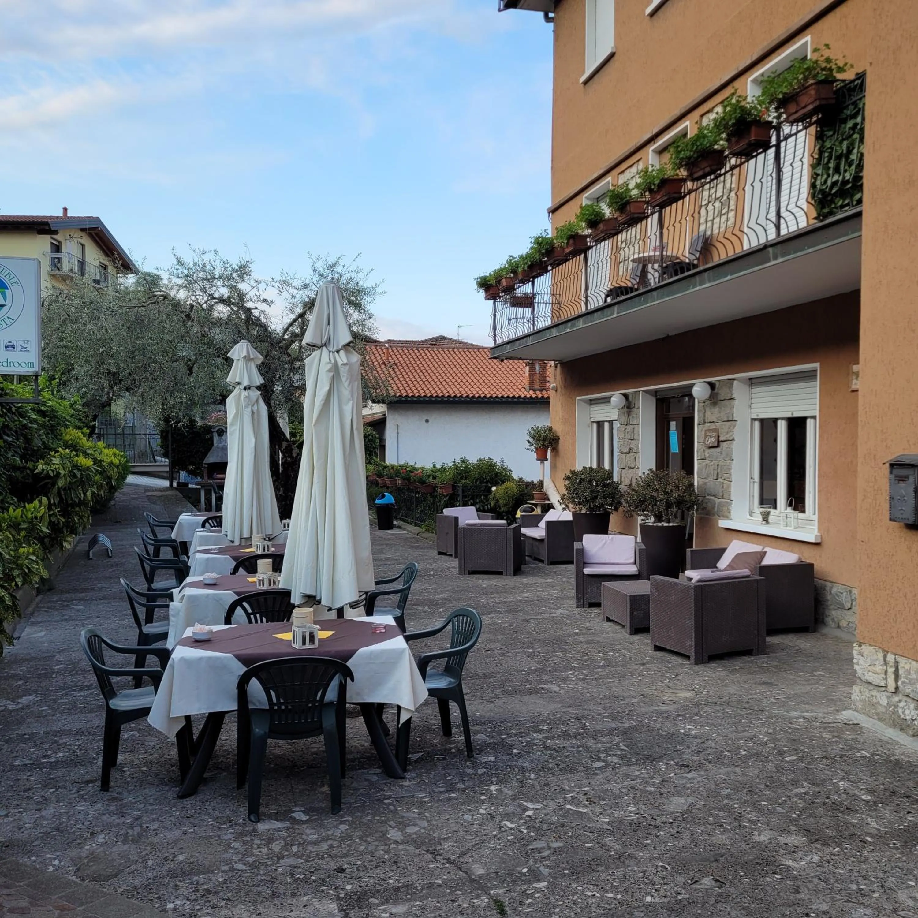Garden in Hotel Bellavista Meublè