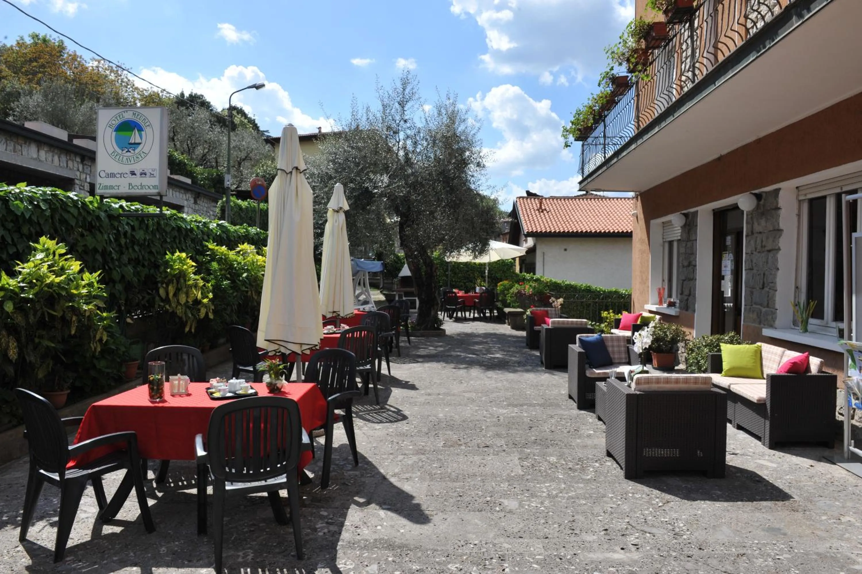 Garden in Hotel Bellavista Meublè