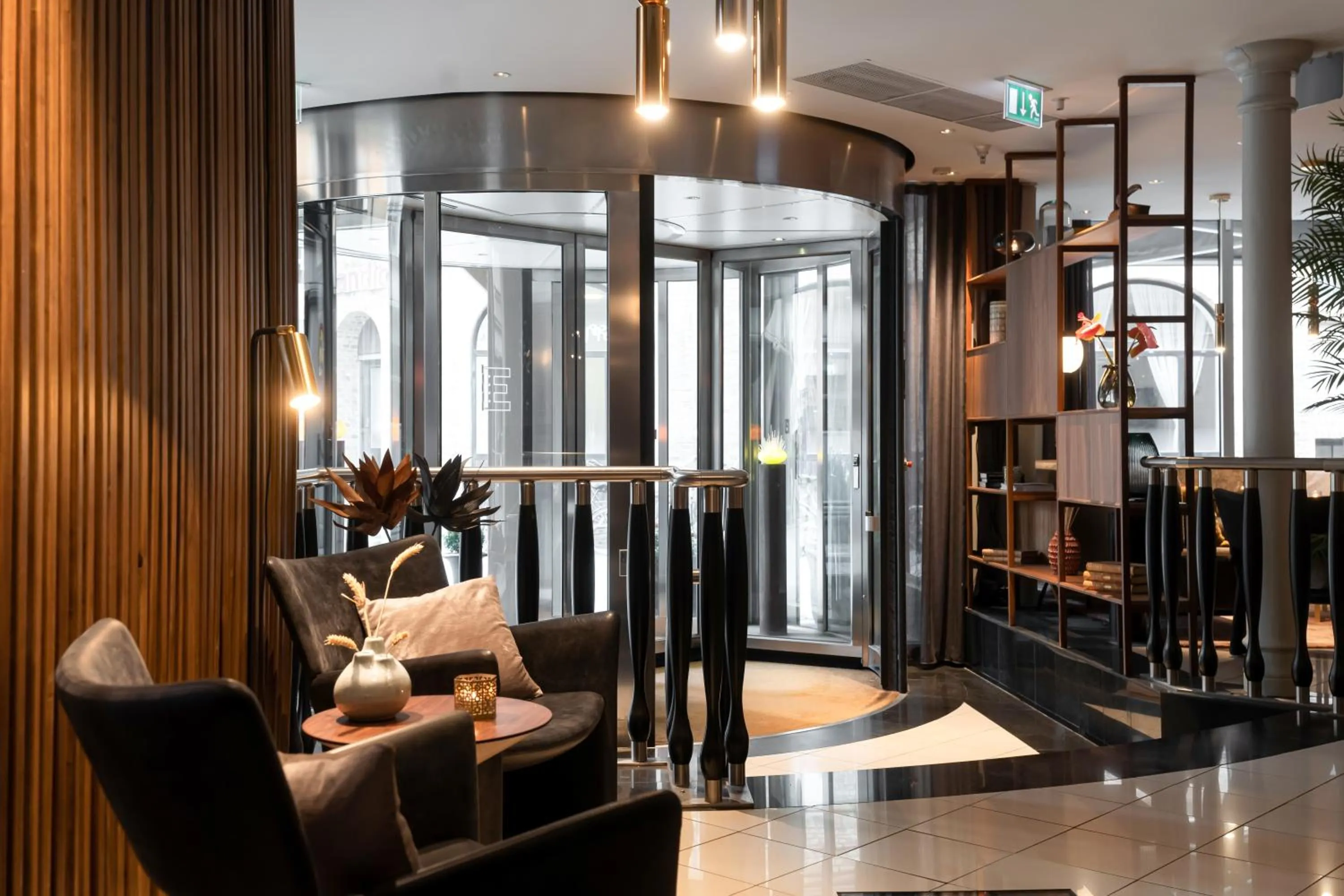 Lobby or reception in Elite Hotel Esplanade