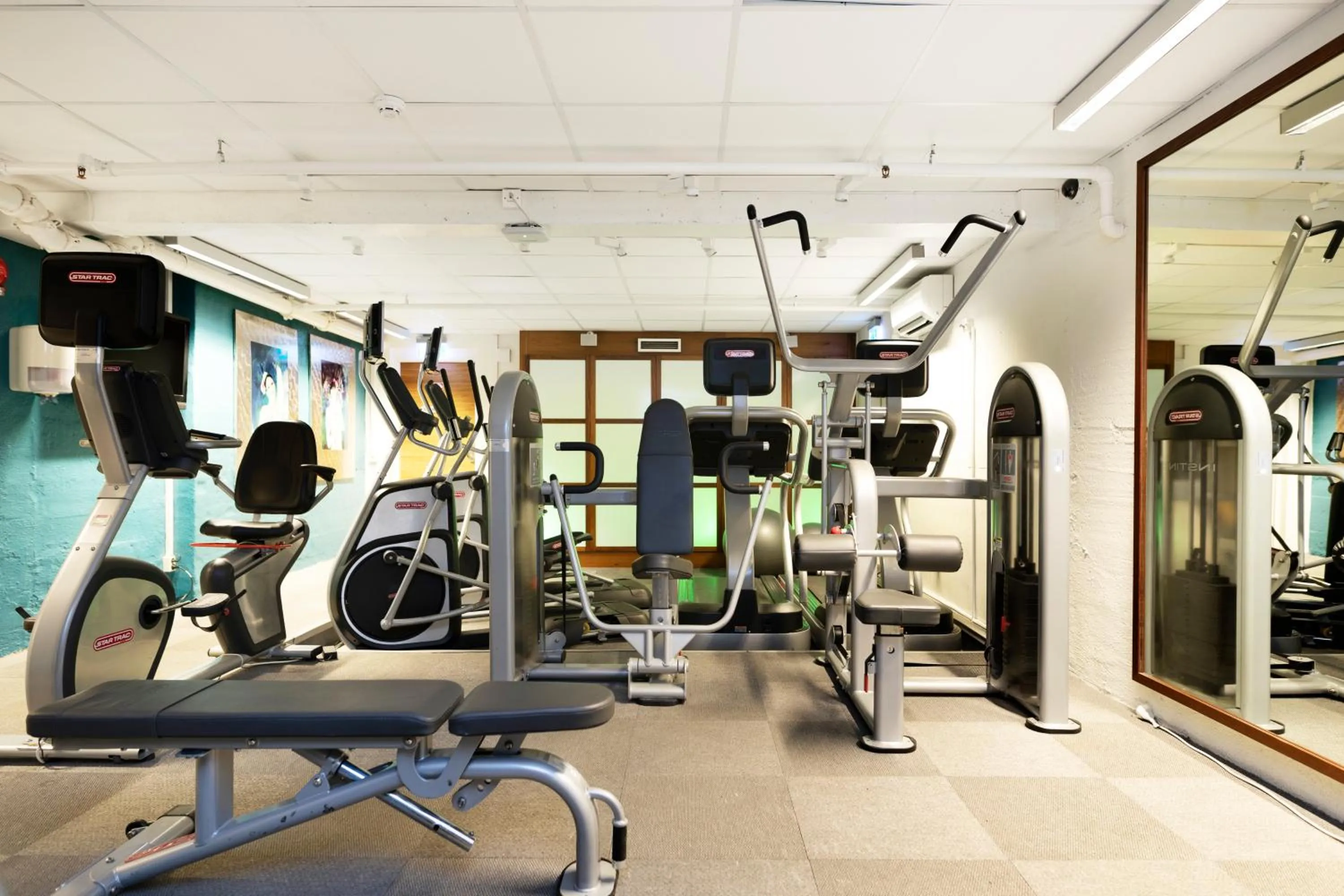 Fitness centre/facilities in Elite Hotel Esplanade