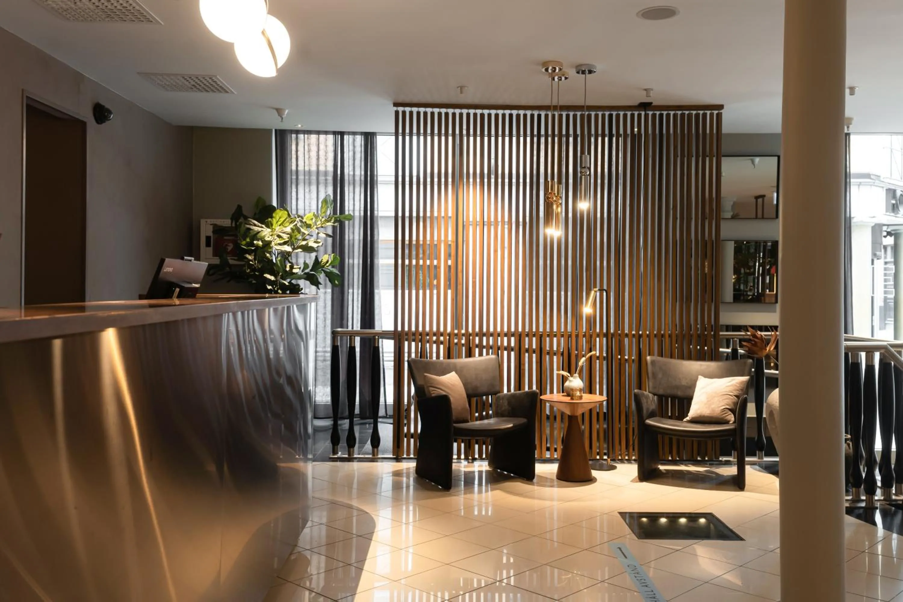 Lobby or reception in Elite Hotel Esplanade