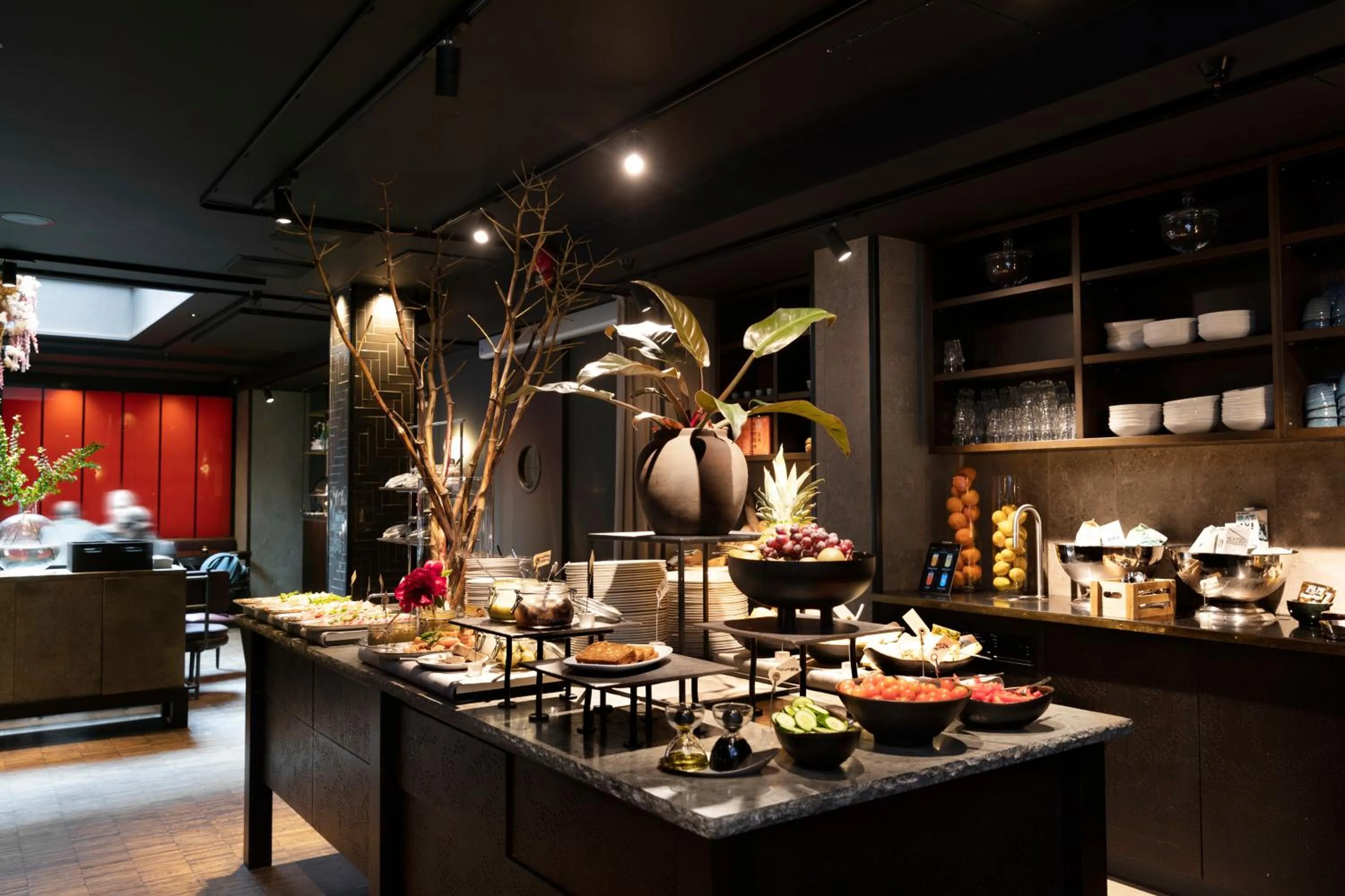 Buffet breakfast in Elite Hotel Esplanade