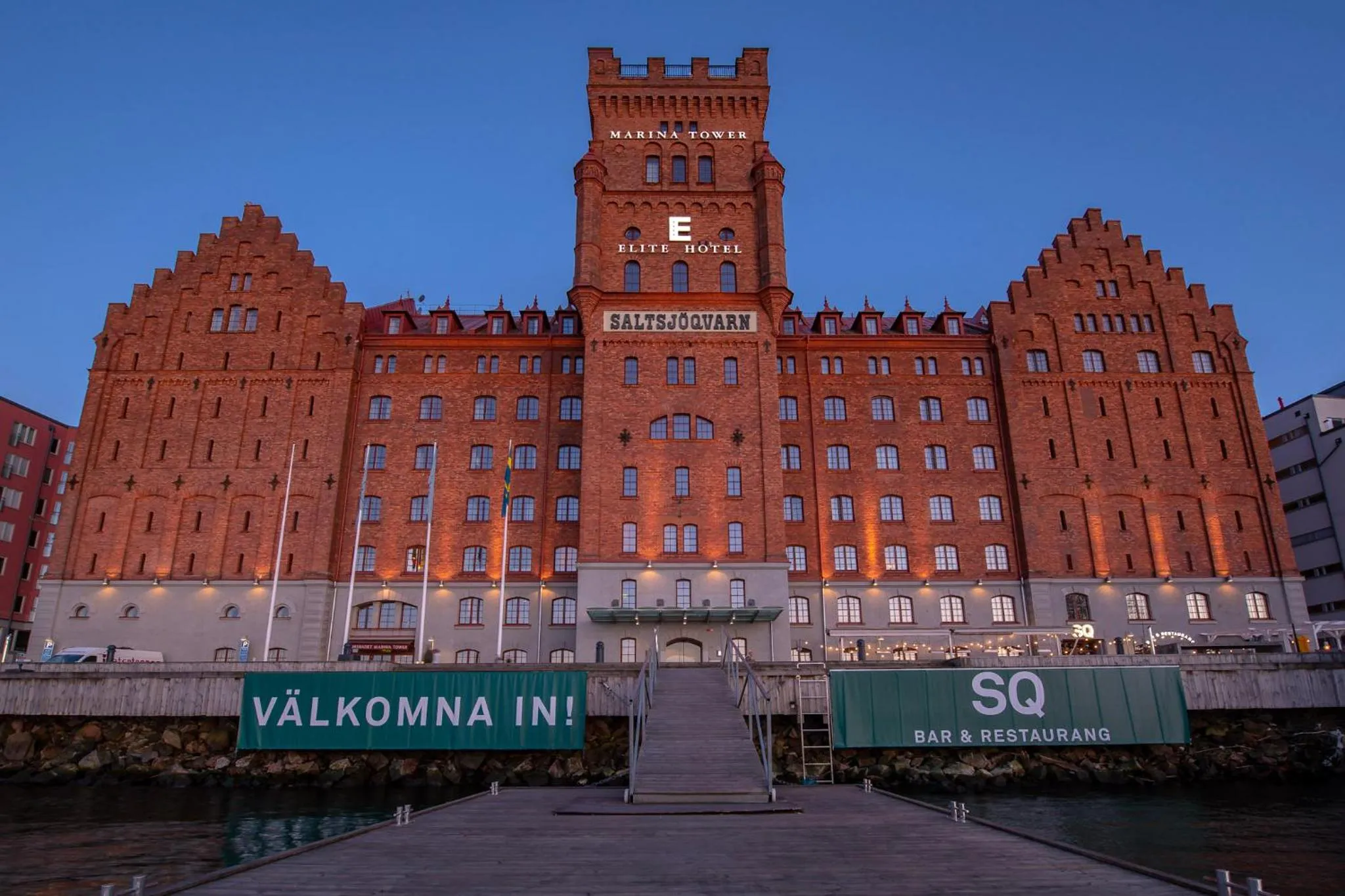 Property building in Elite Hotel Marina Tower, Spa & Resort