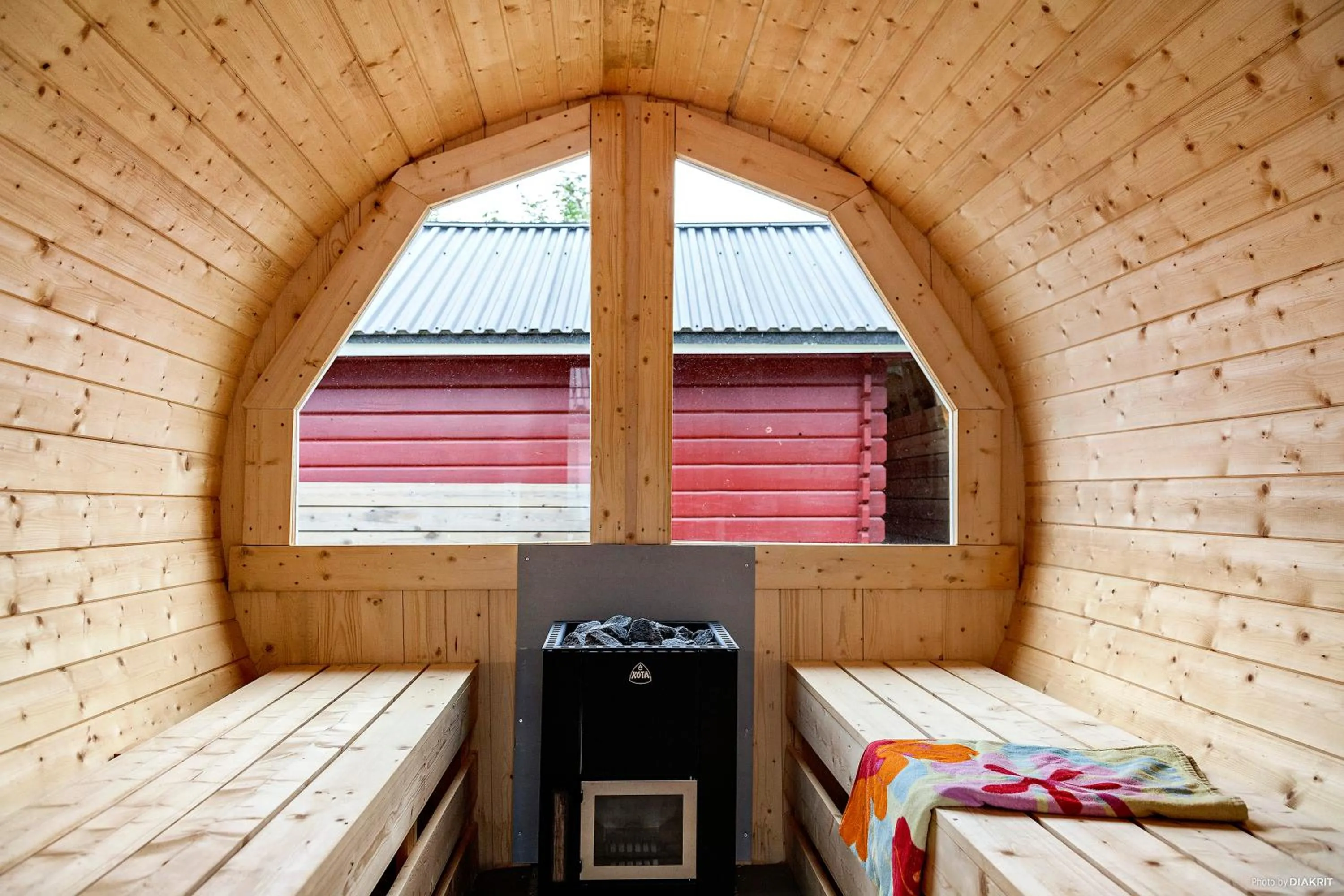 Sauna in First Camp Nydala-Umeå