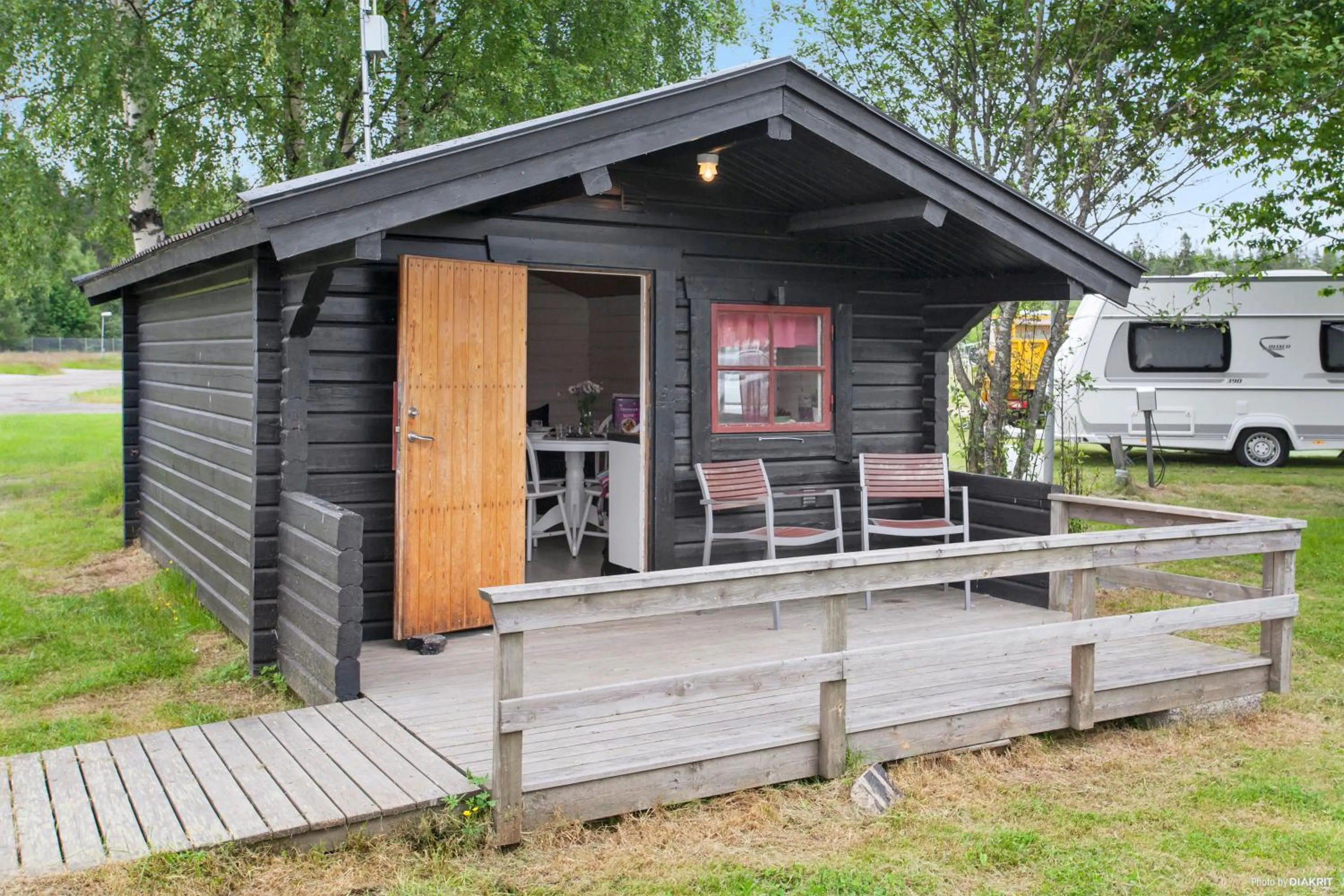 Patio in First Camp Nydala-Umeå