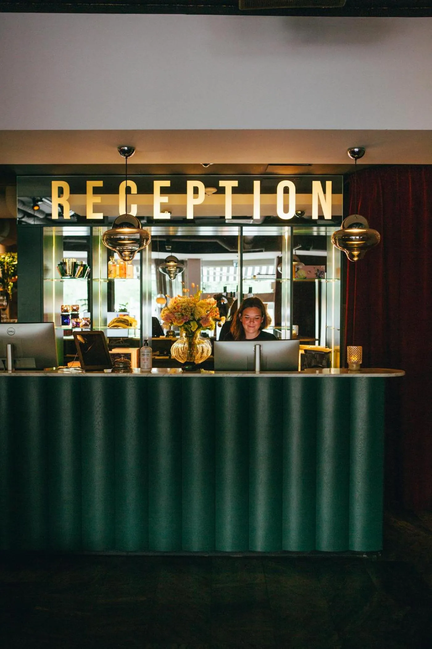 Property building in Hotel Flora