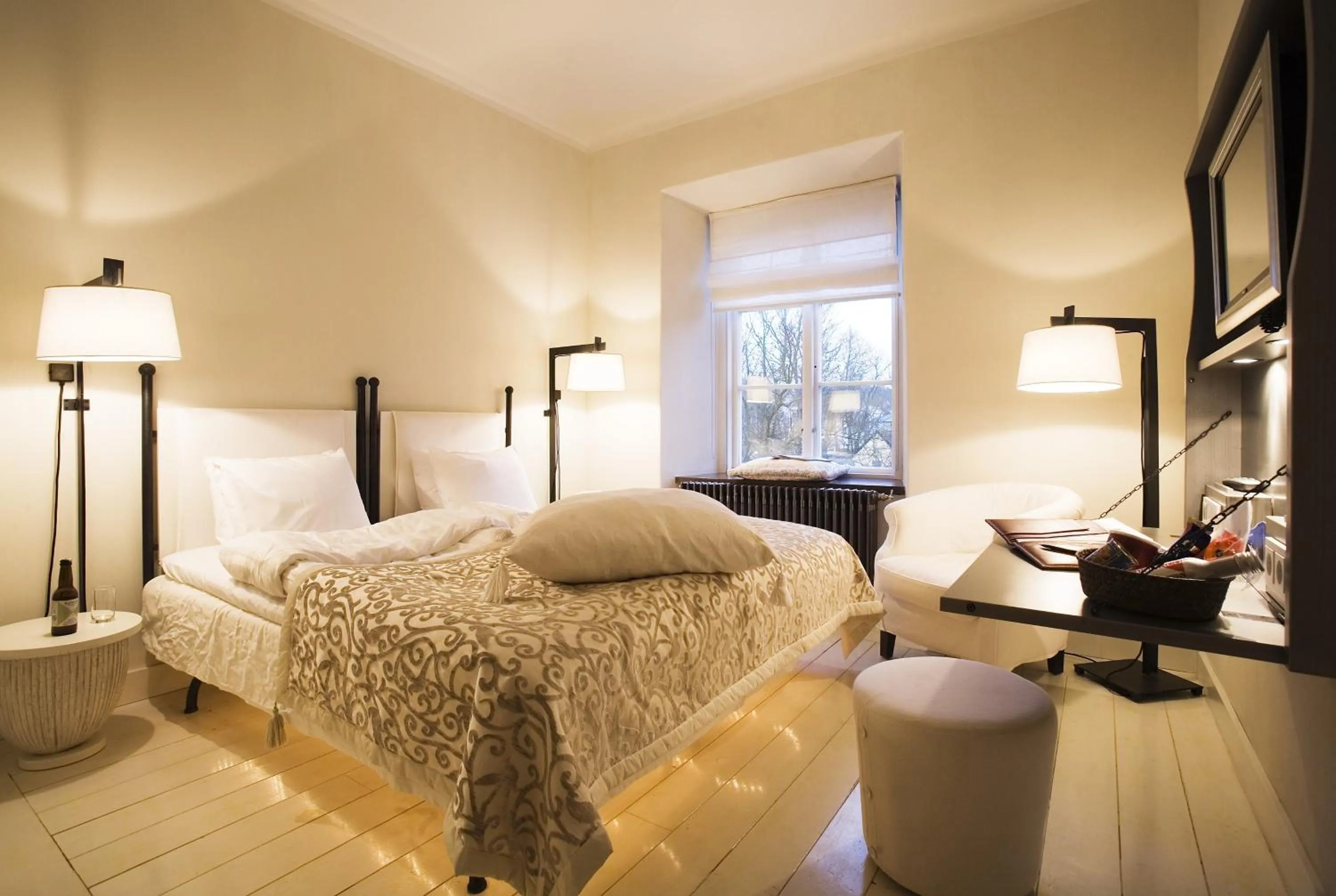 Bedroom, Bed in Ulfsunda Slott