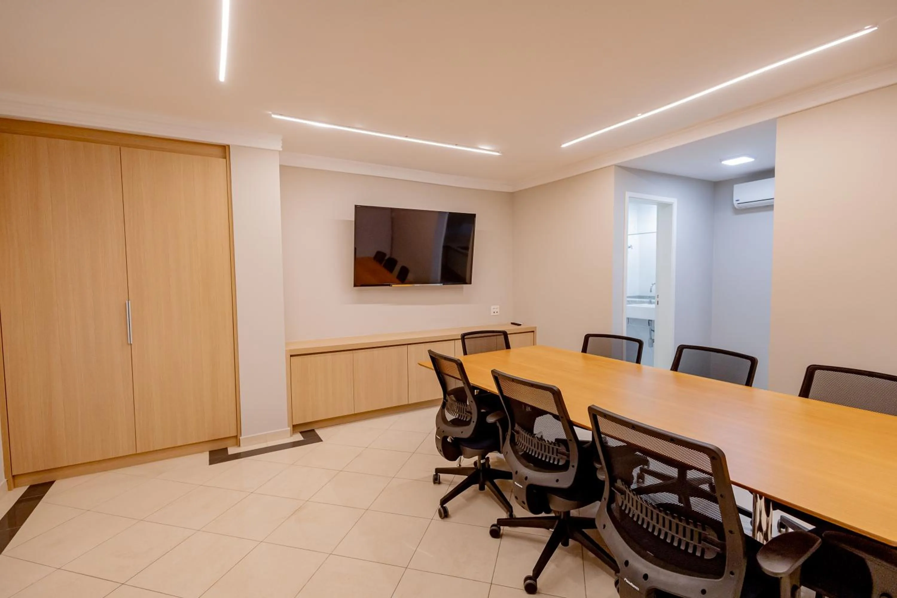 Communal lounge/ TV room in Hotel San Gabriel