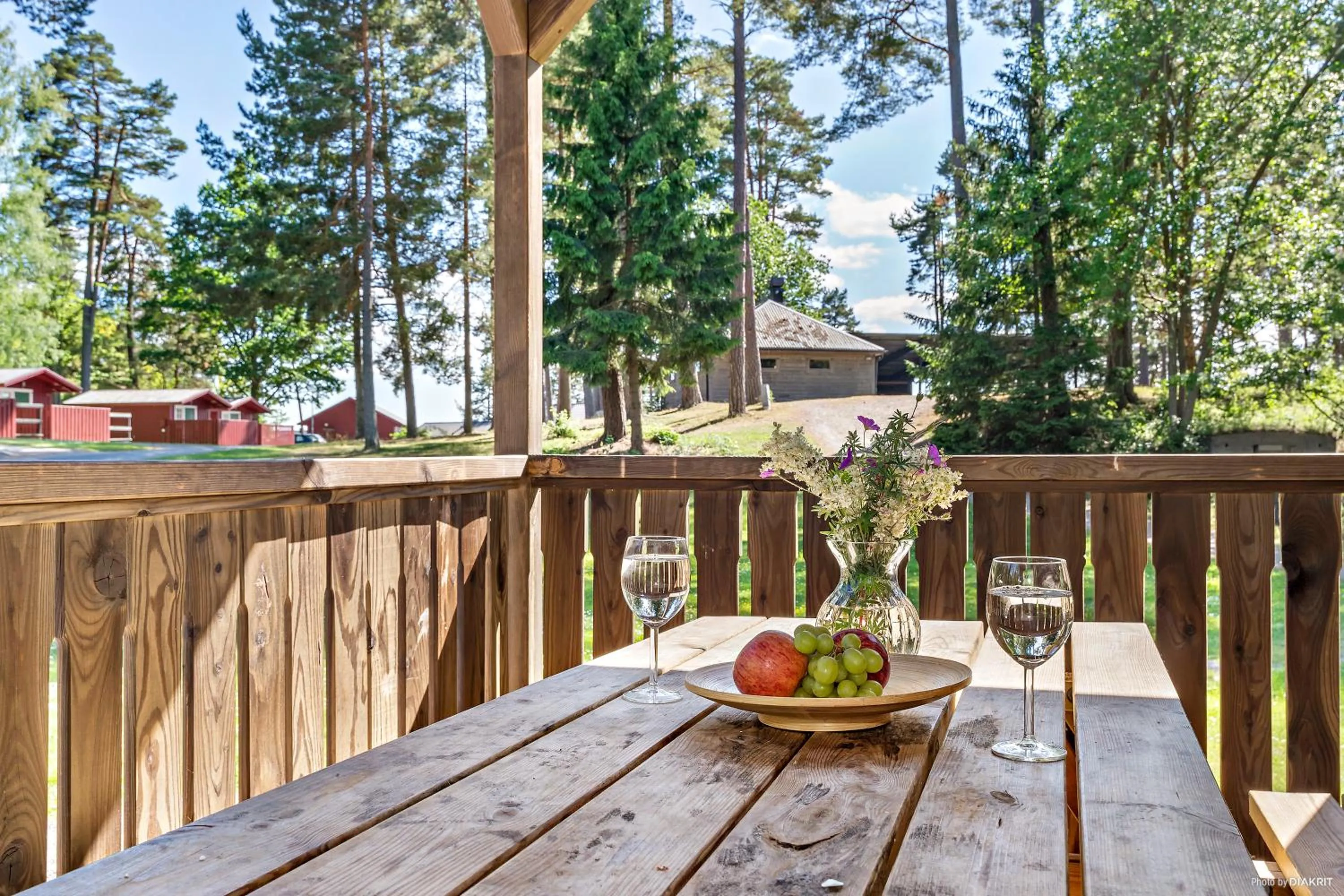 Patio in First Camp Kolmården-Norrköping