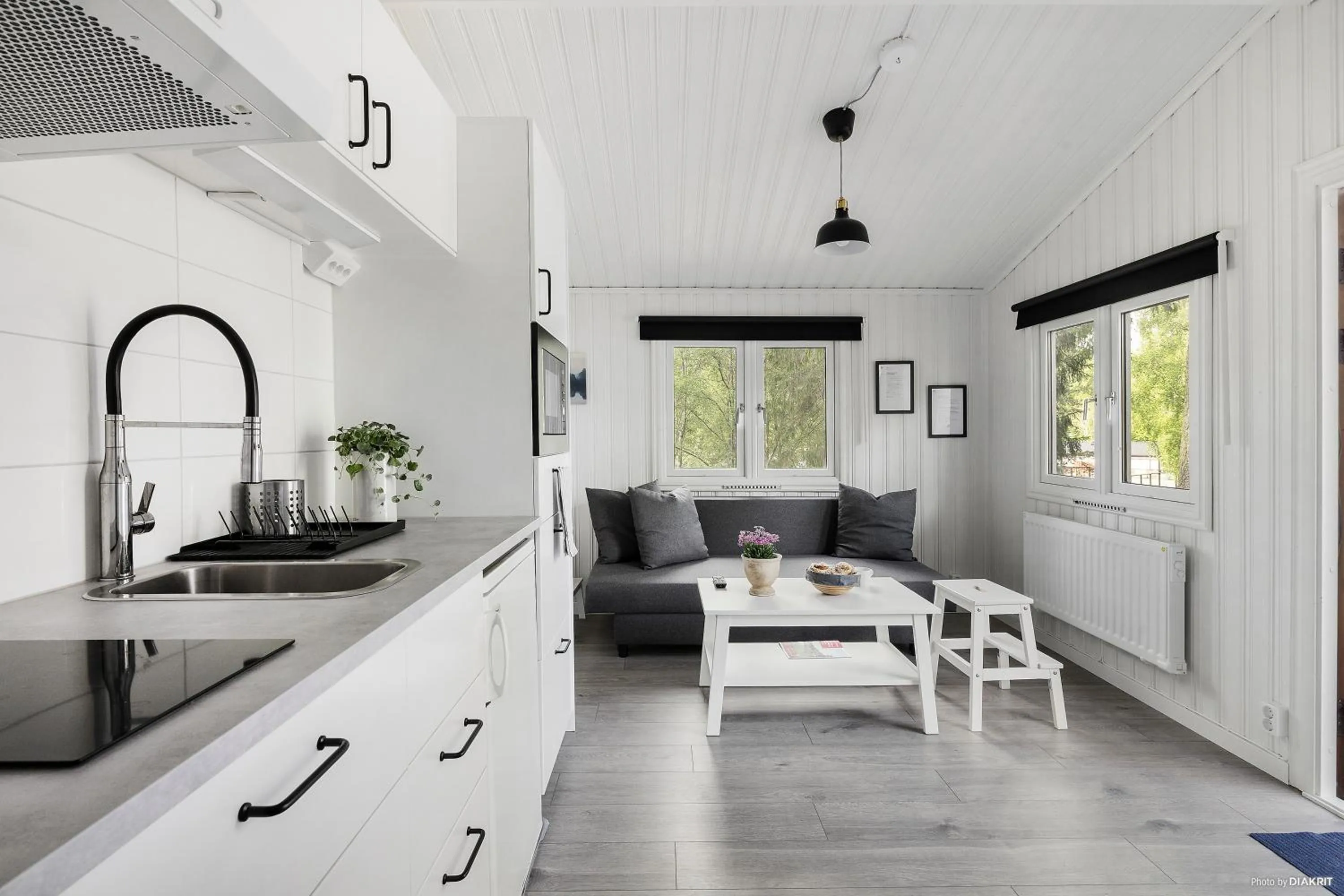 Kitchen or kitchenette in First Camp Kolmården-Norrköping