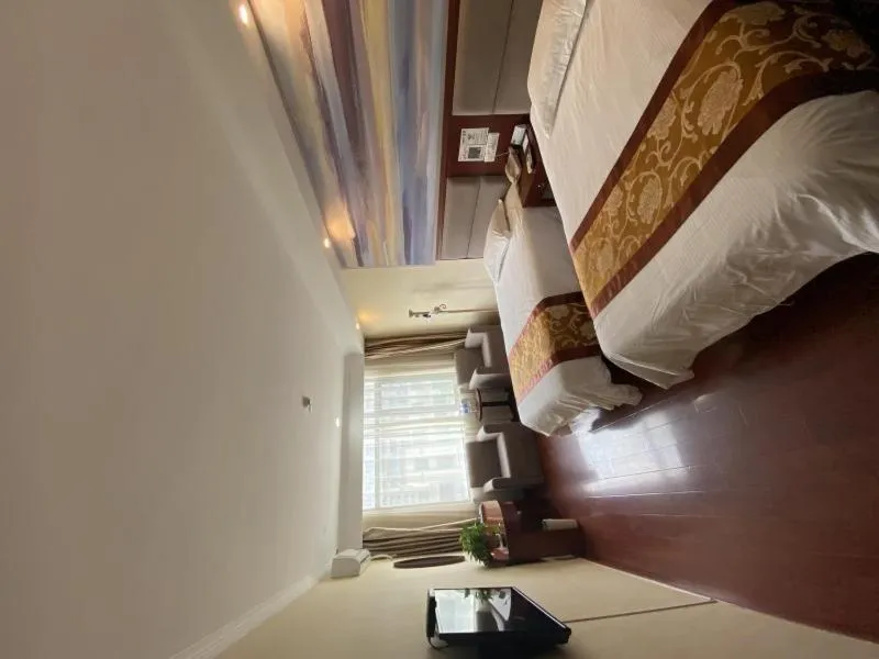 Bed in GreenTree ShangHai JinShan Wanda Plaza Longxiang Road Express Hotel