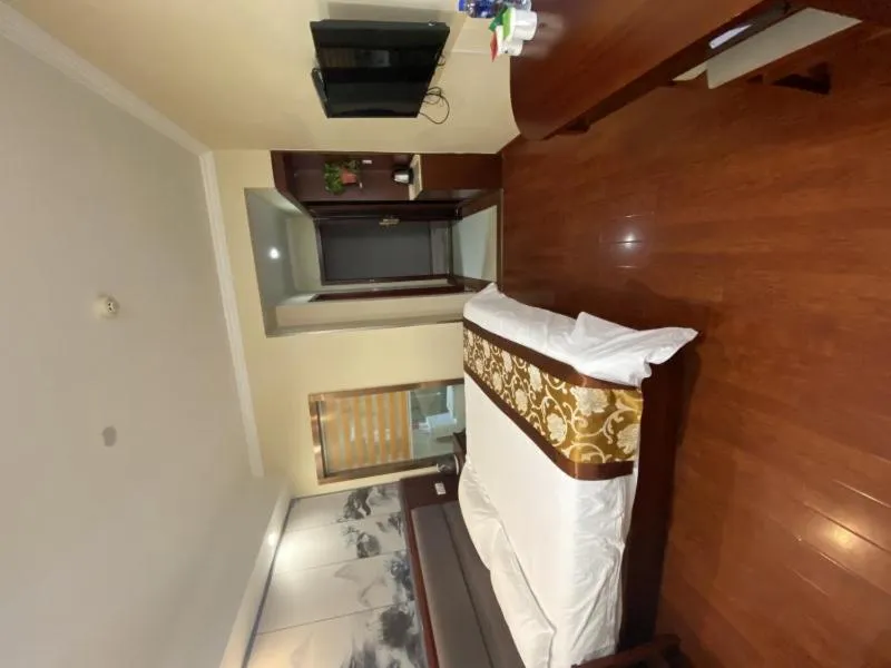 Bed in GreenTree ShangHai JinShan Wanda Plaza Longxiang Road Express Hotel