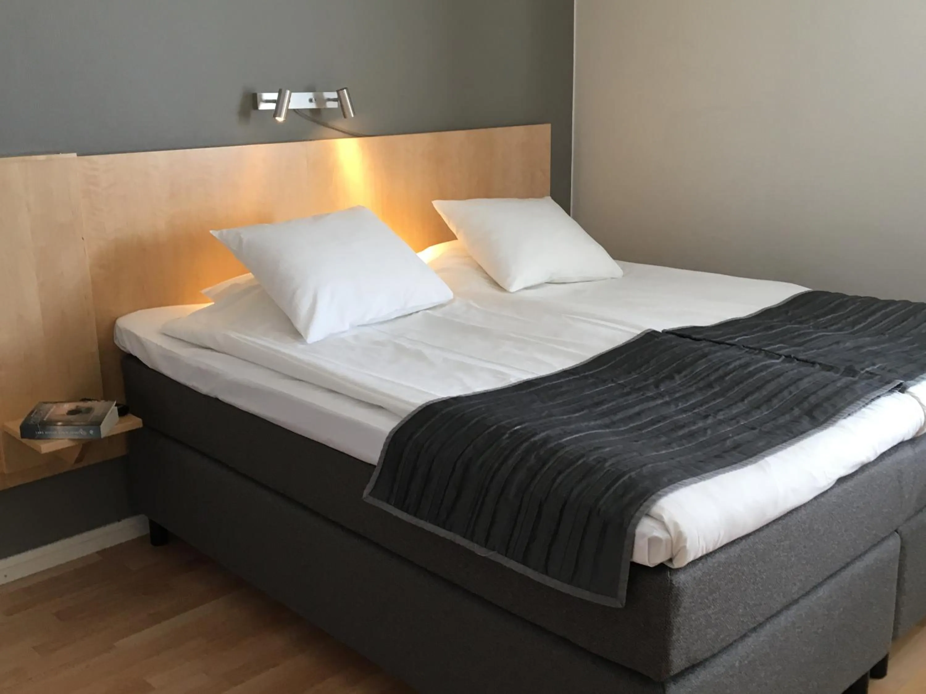 Bed in Linköpings Cityhotell och Vandrarhem