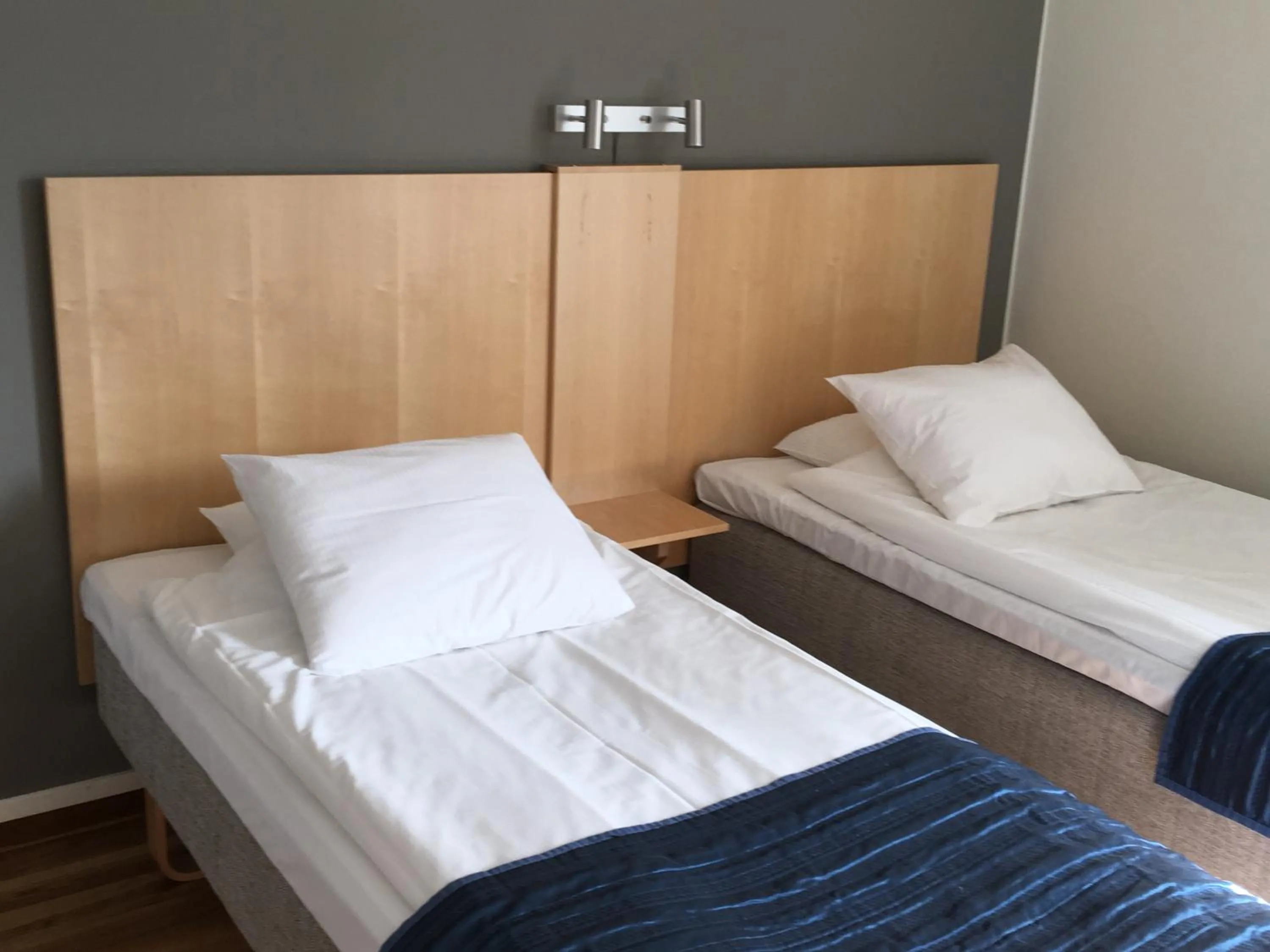 Bed in Linköpings Cityhotell och Vandrarhem