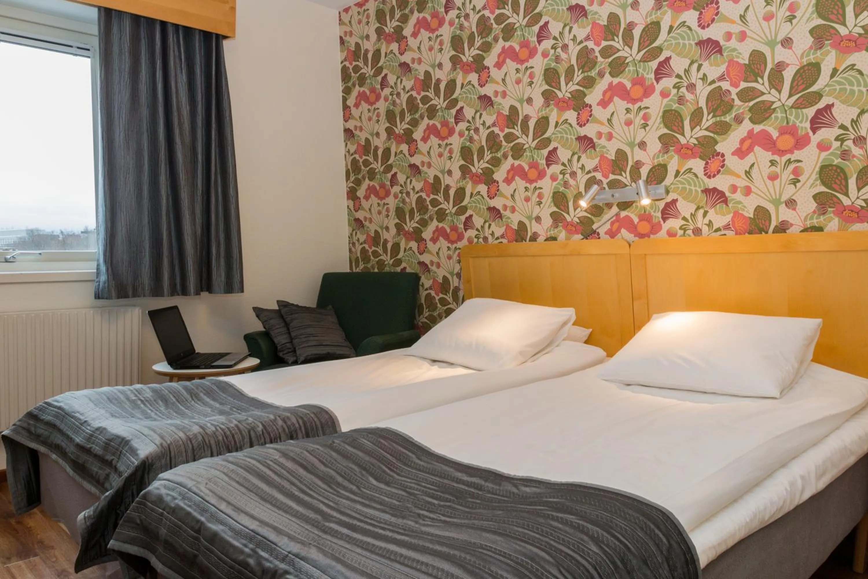 Bed in Linköpings Cityhotell och Vandrarhem