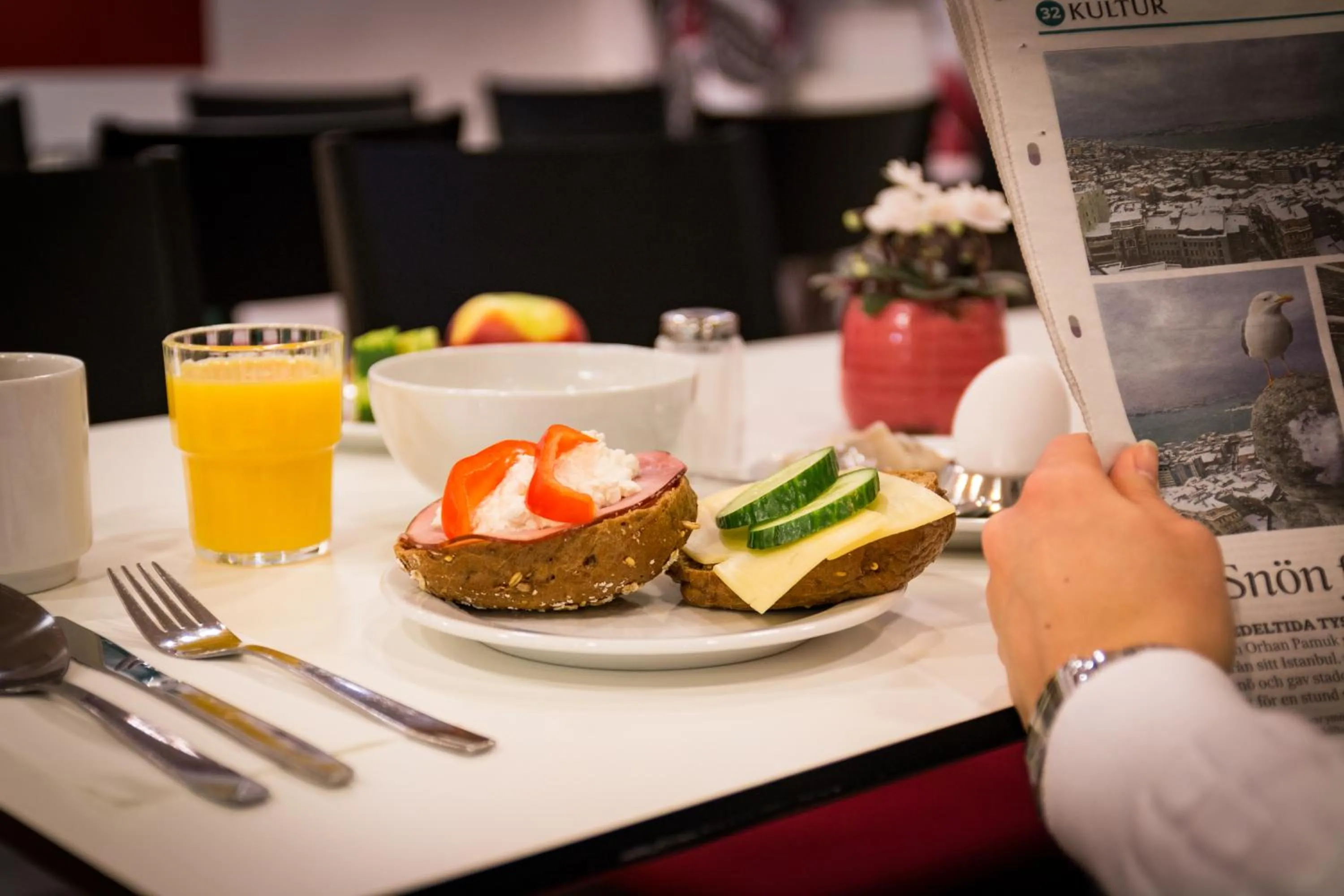 Food close-up in Linköpings Cityhotell och Vandrarhem