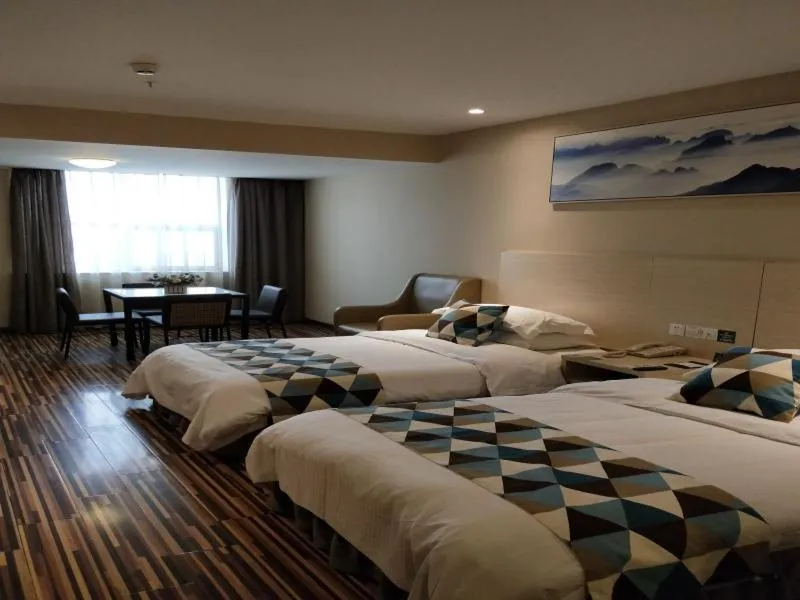 Bed in GreenTree Alliance JiangSu Province Lianyungang Nanchang Road Hotel