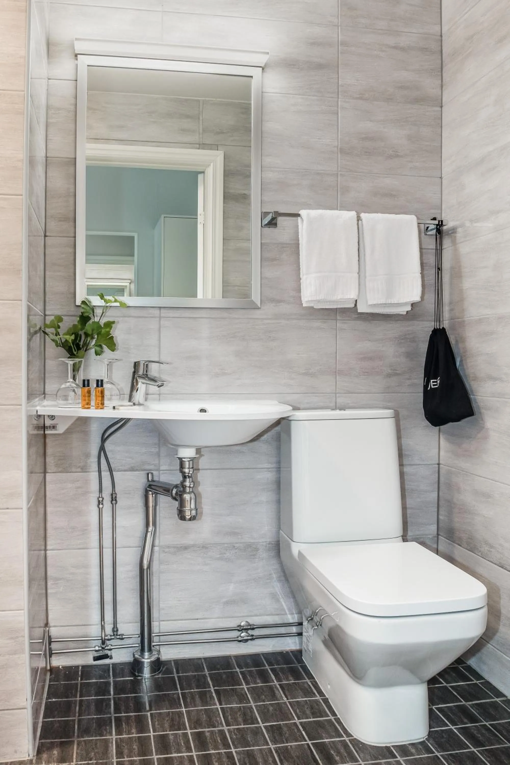 Bathroom in Ludvika Stadshotell