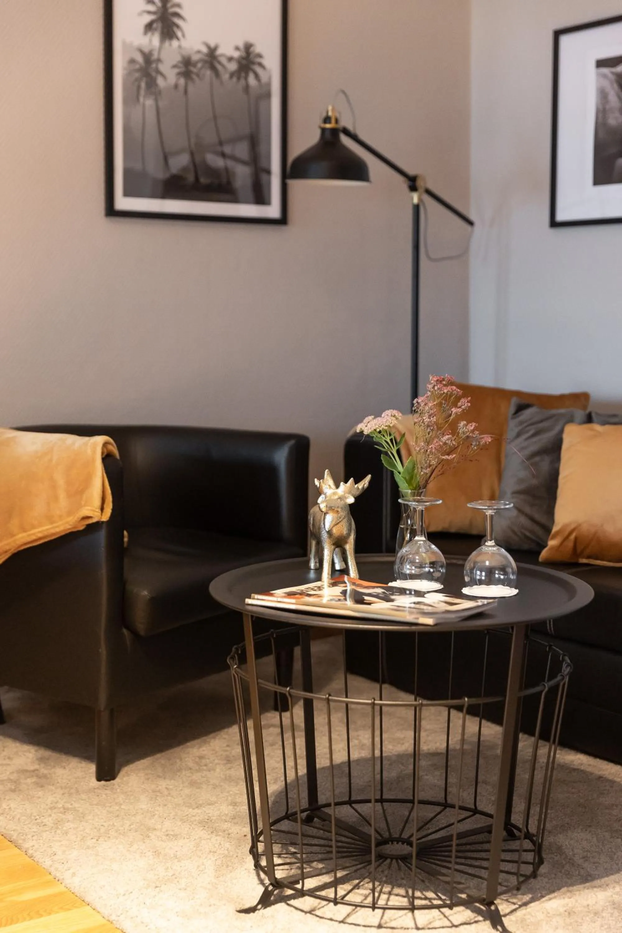 Seating area in Ludvika Stadshotell