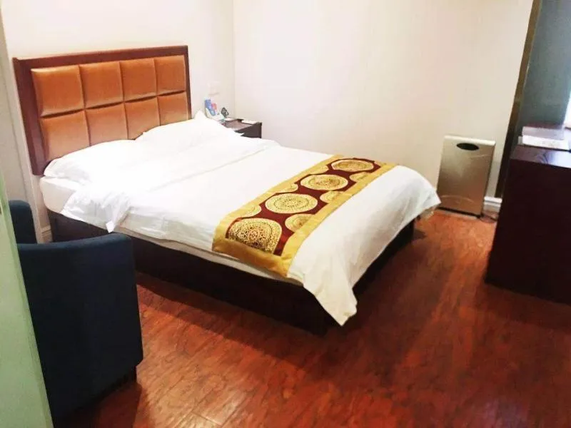 Bed in GreenTree Inn Hefei Fanhua Avenue Decision Building Anhui University Business Hotel