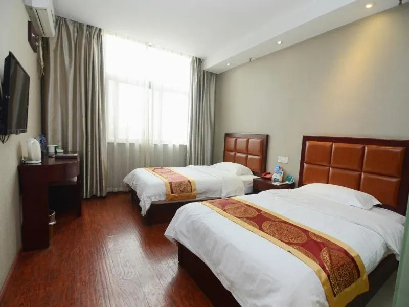Bed in GreenTree Inn Hefei Fanhua Avenue Decision Building Anhui University Business Hotel