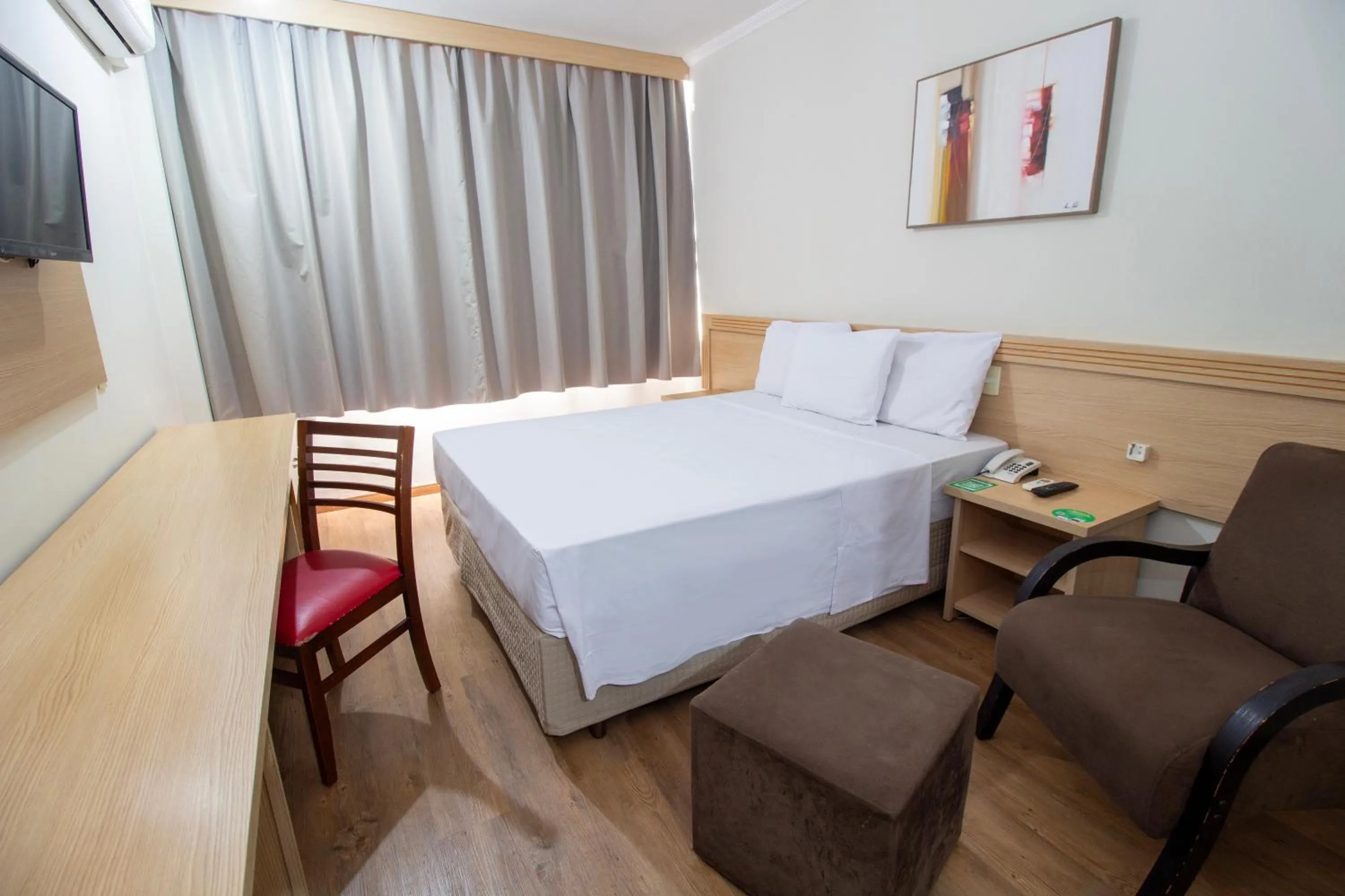 Bedroom, Bed in Hotel Nacional Inn Ribeirão Preto