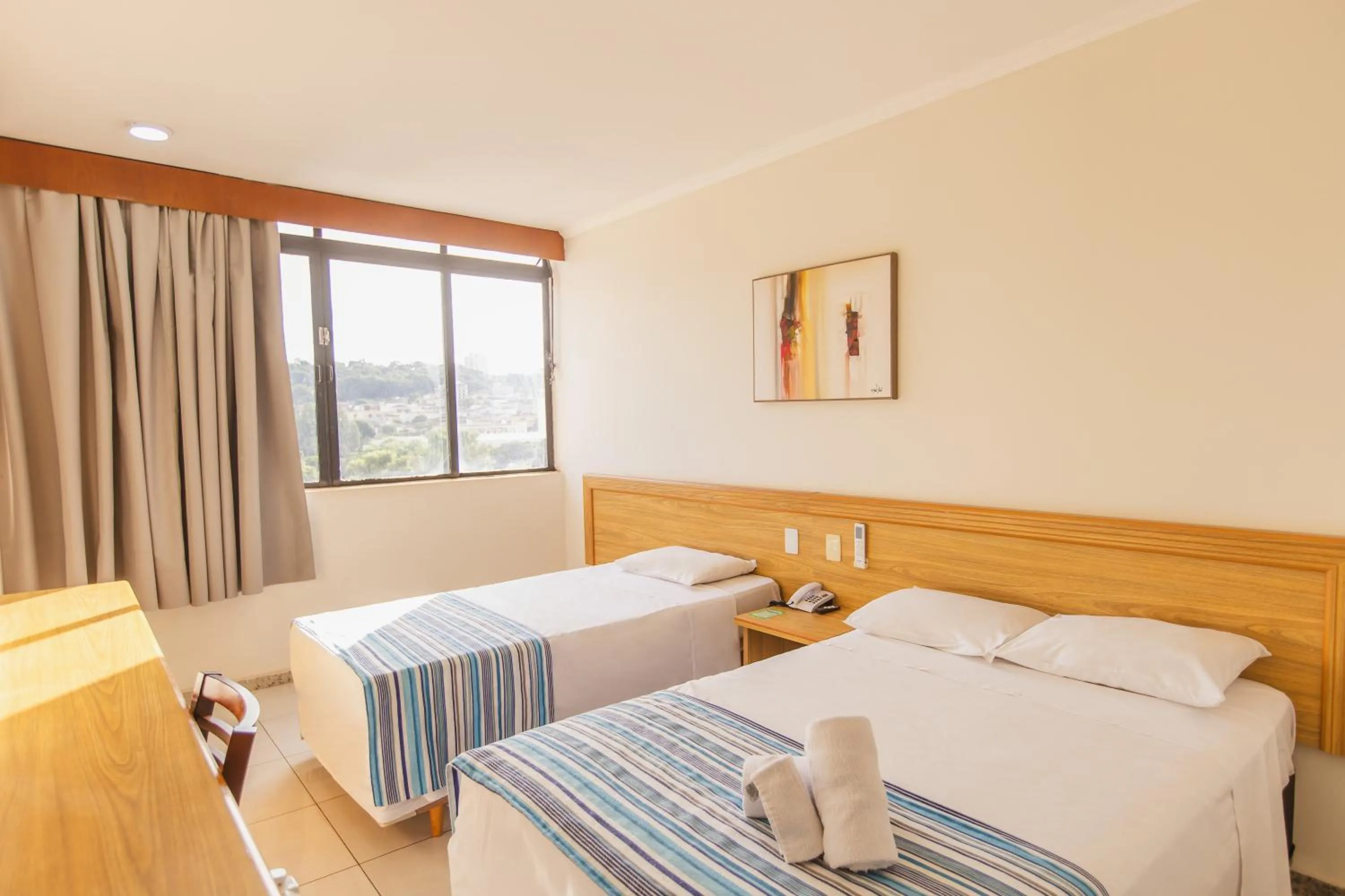 Bedroom, Bed in Hotel Nacional Inn Ribeirão Preto