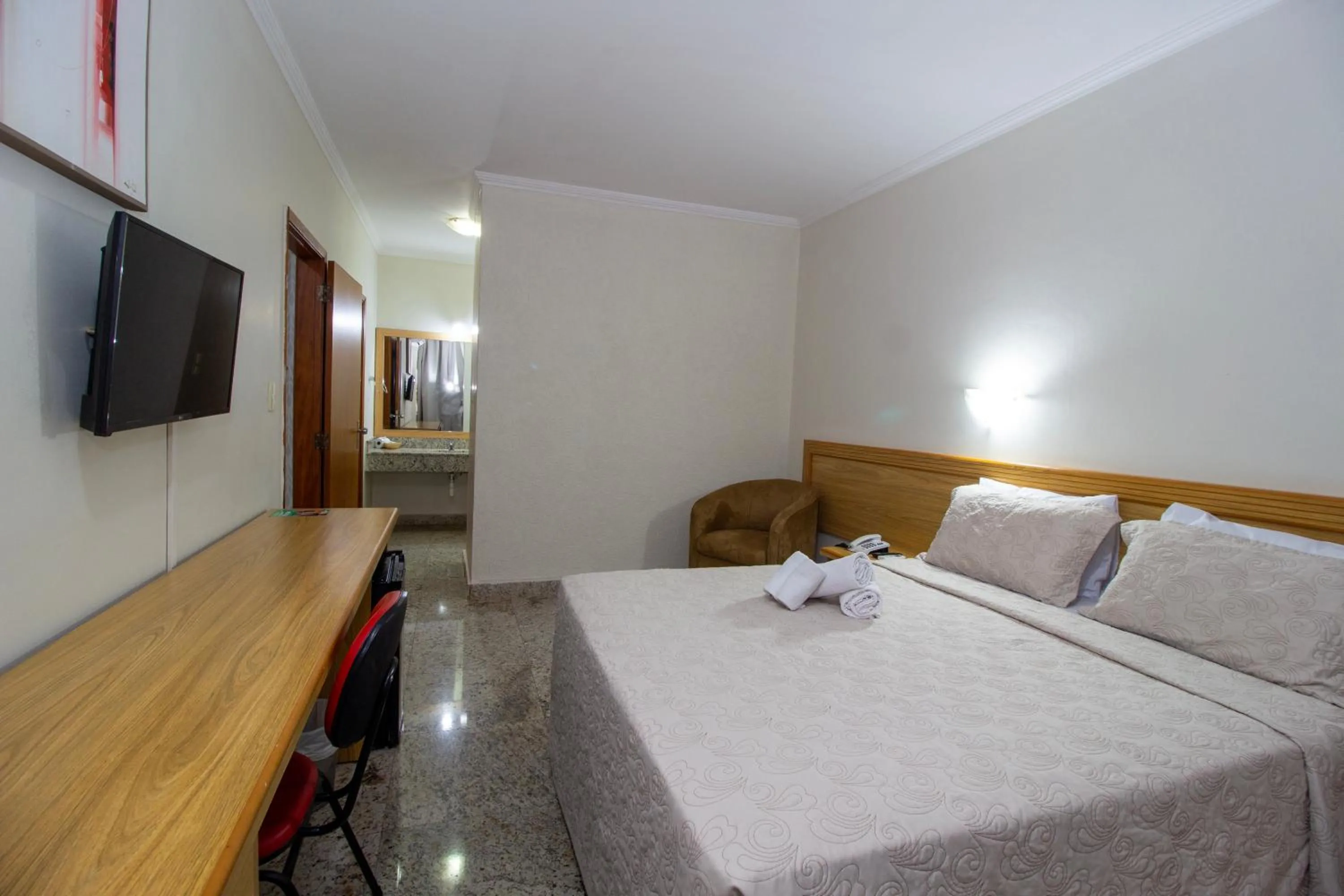 Bed in Hotel Nacional Inn Ribeirão Preto