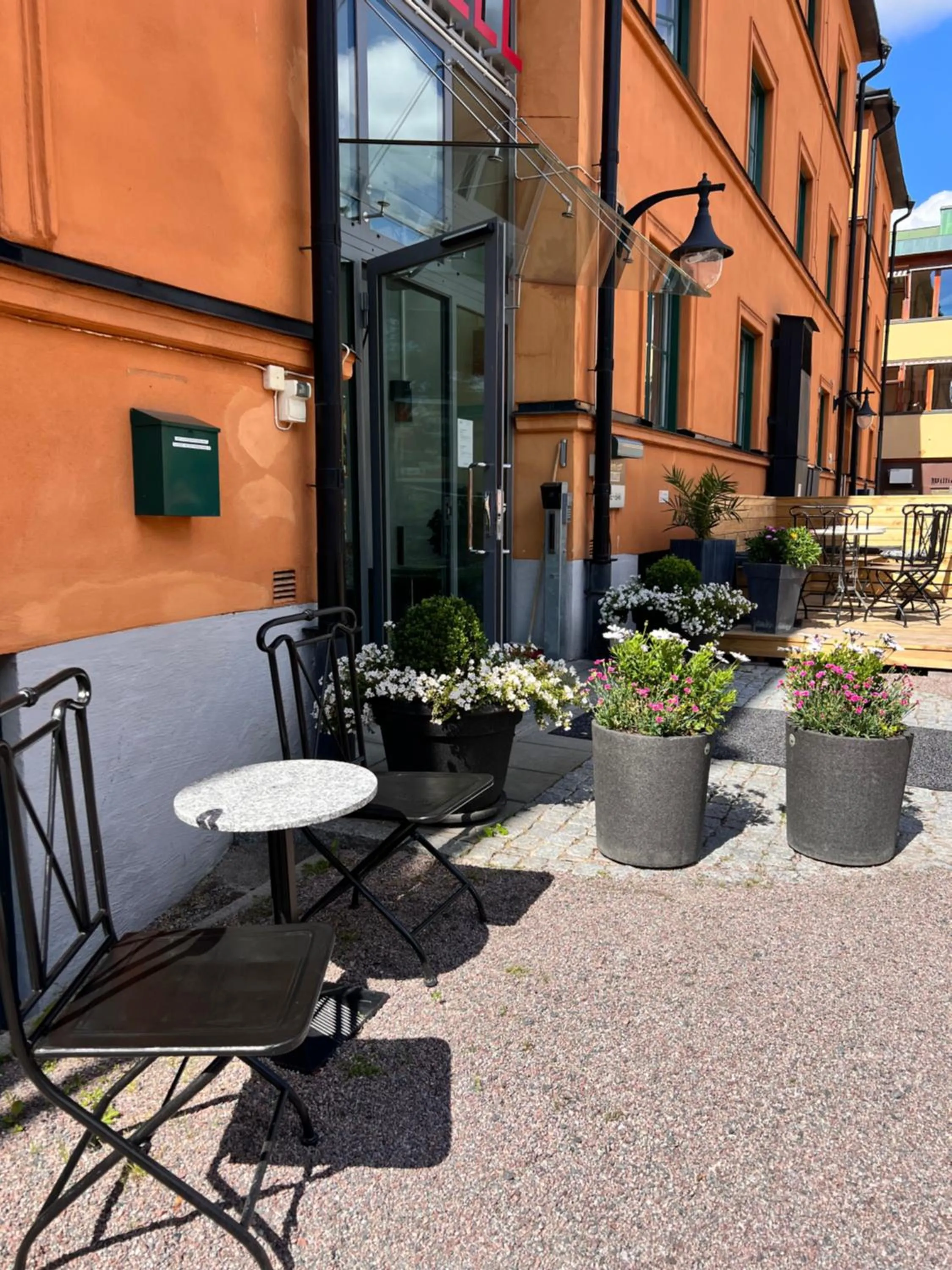 Patio in Akademihotellet