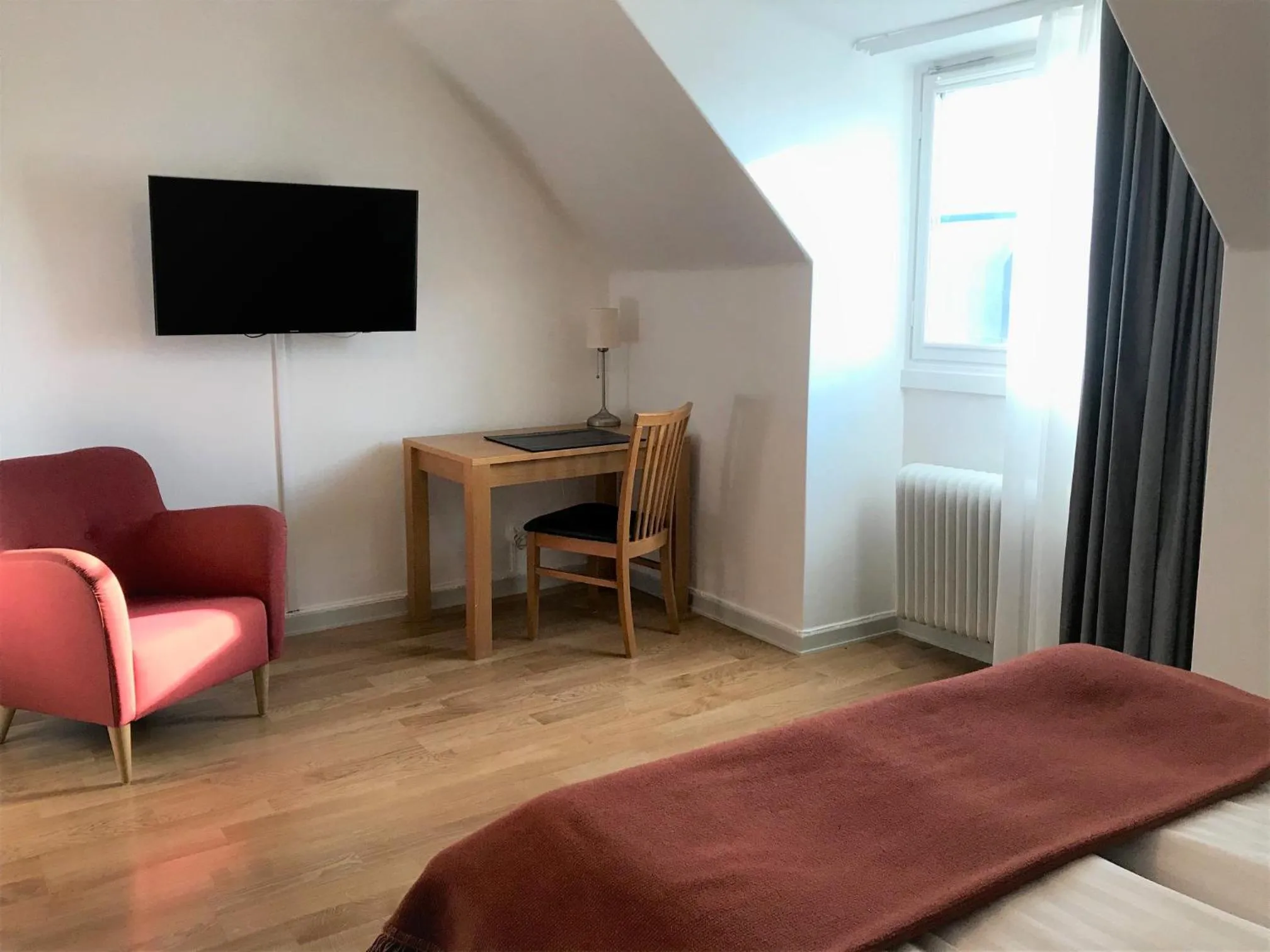 Seating area in Akademihotellet