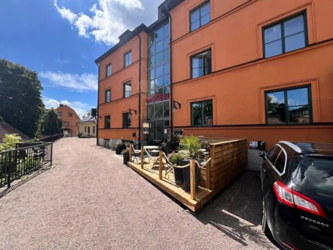 Facade/entrance in Akademihotellet