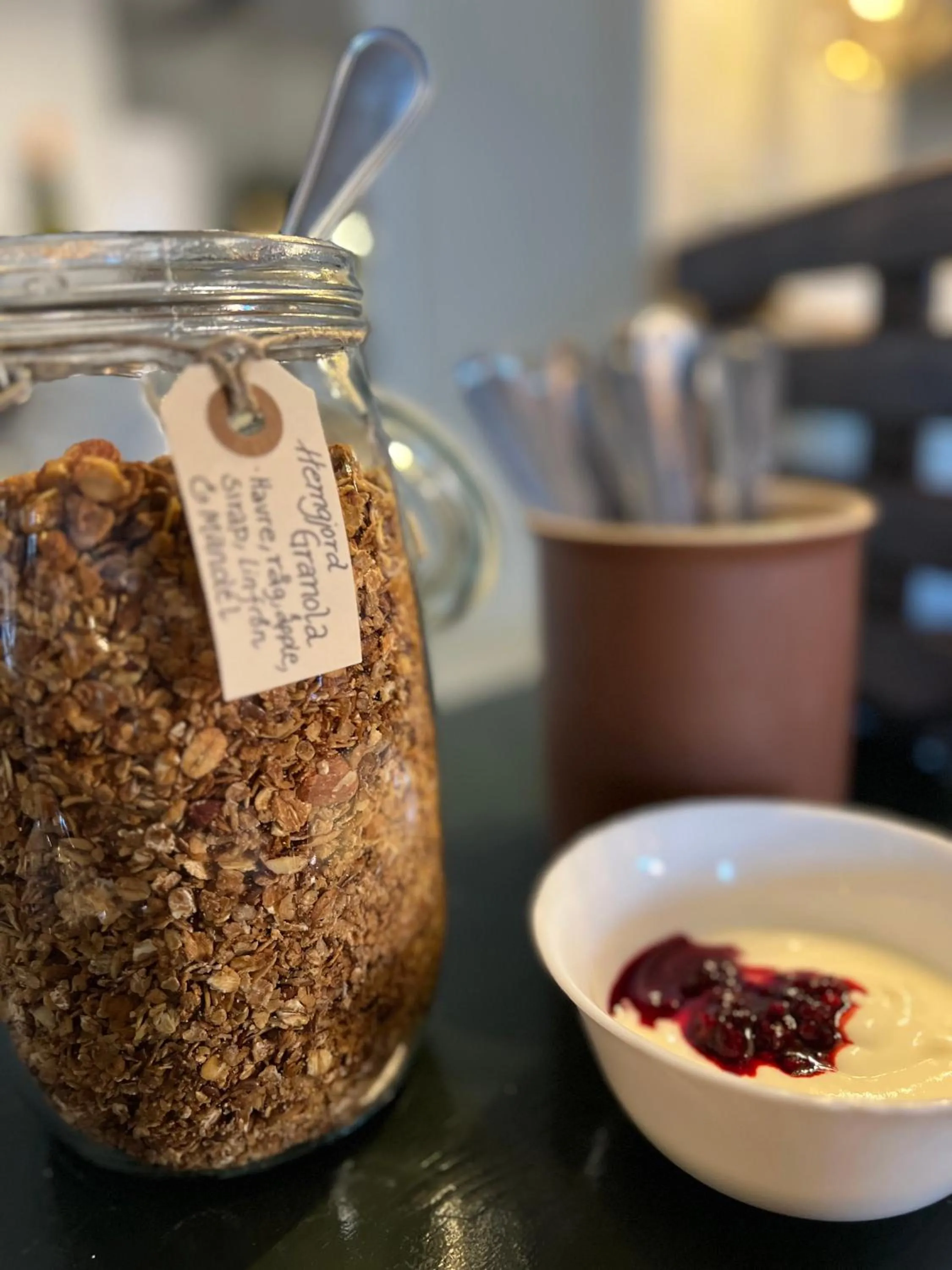 Breakfast in Akademihotellet