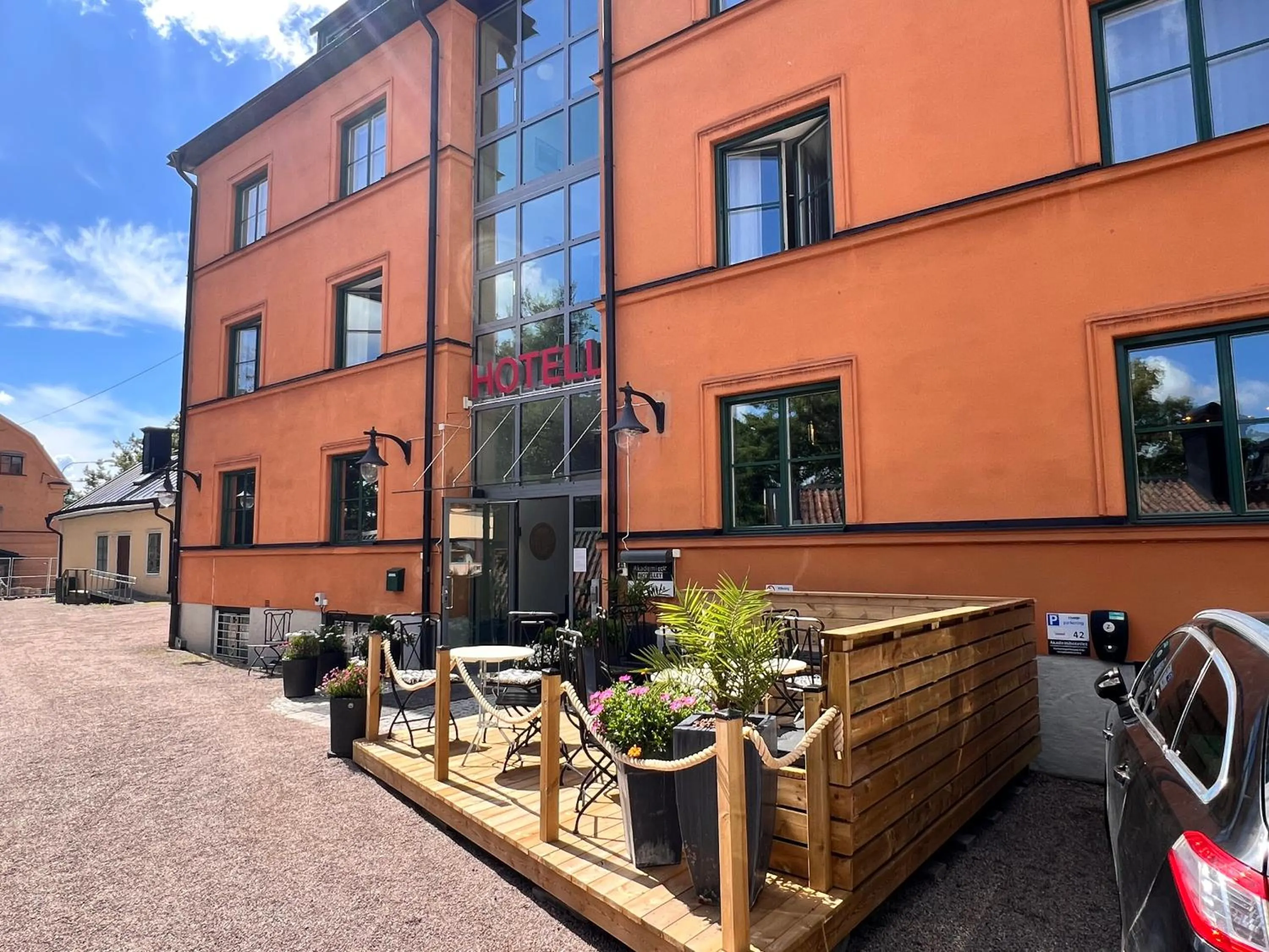 Property building in Akademihotellet