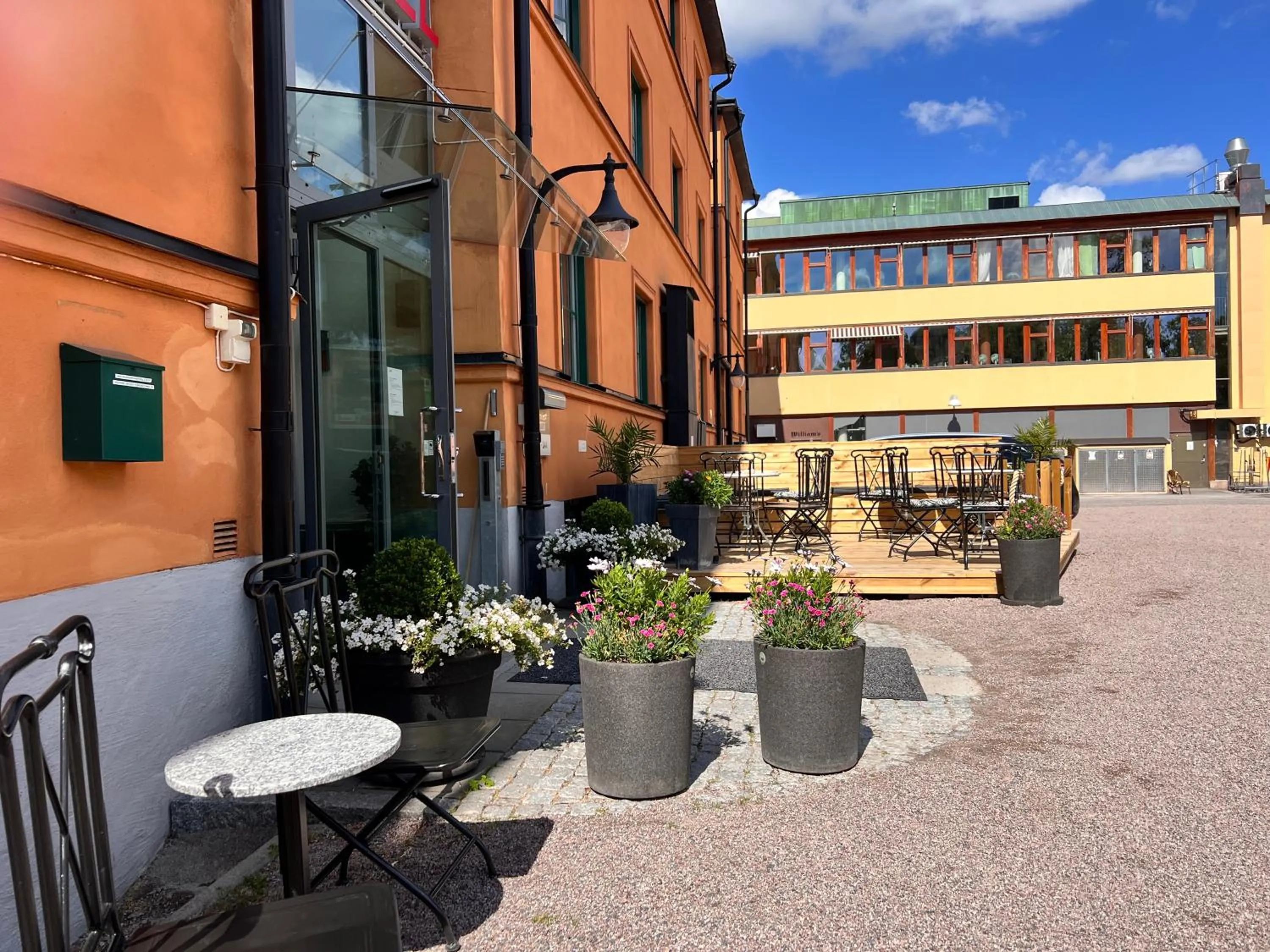 Property building in Akademihotellet