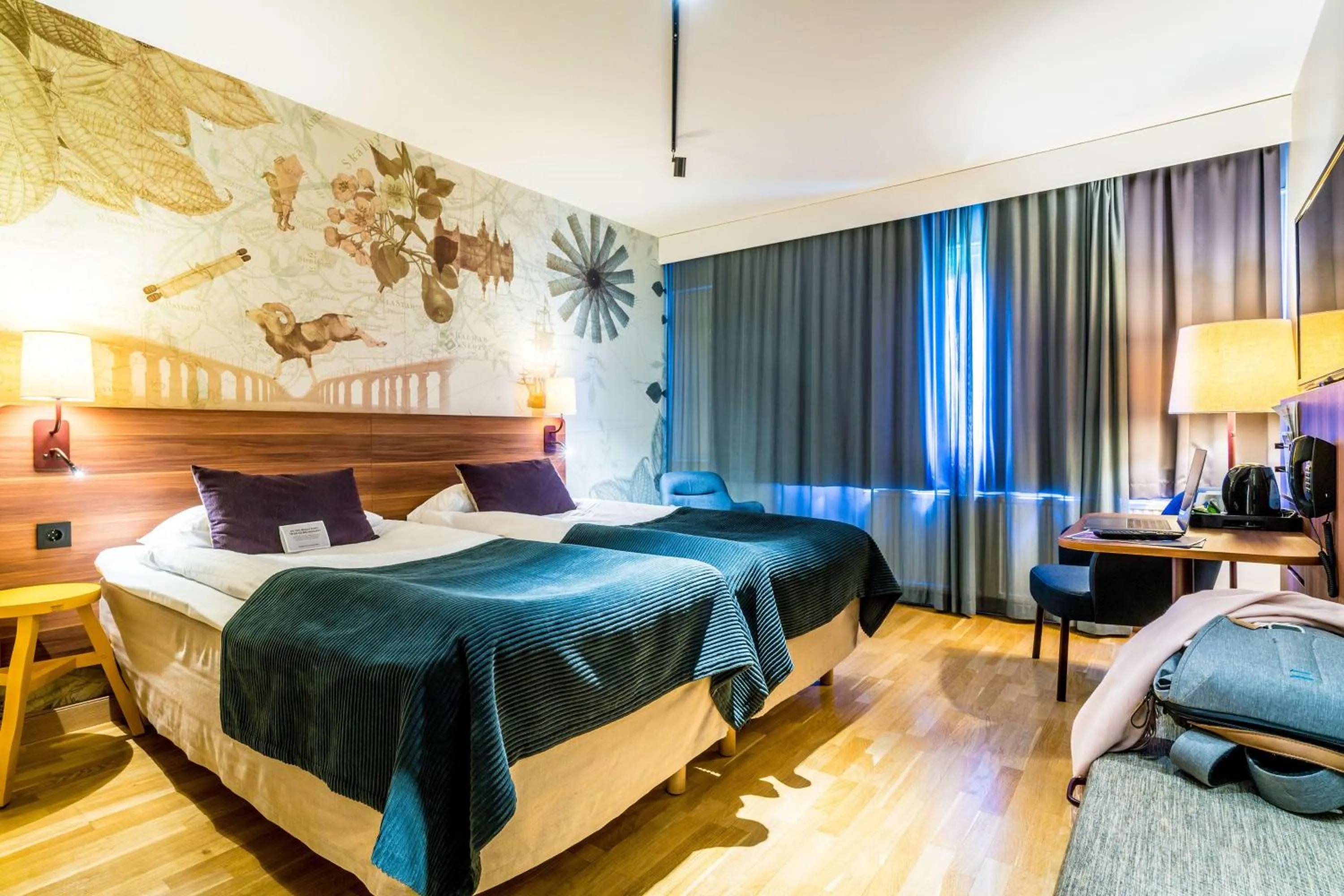 Superior Twin Room in Scandic Kalmar