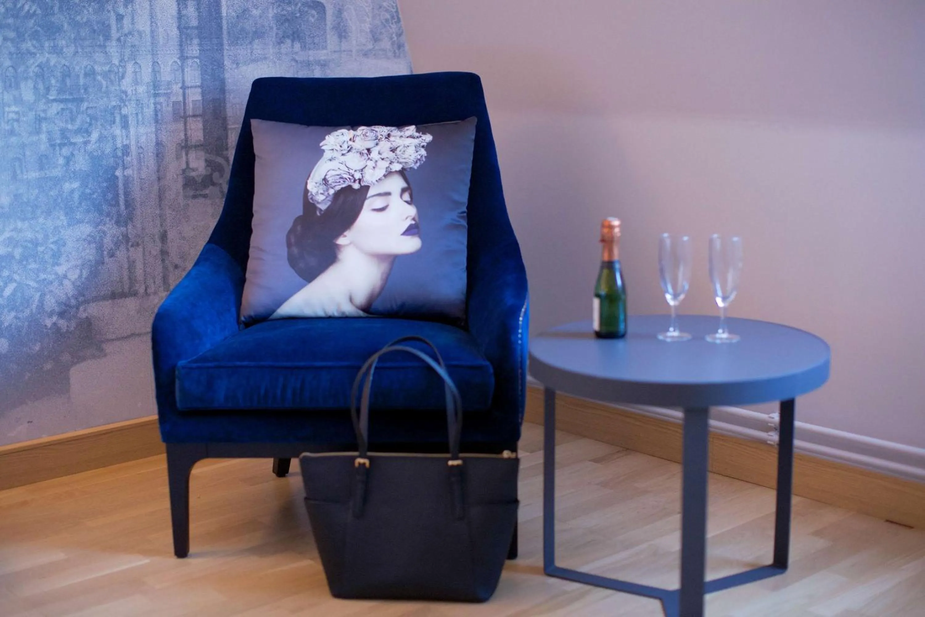 Bedroom in Scandic Kalmar