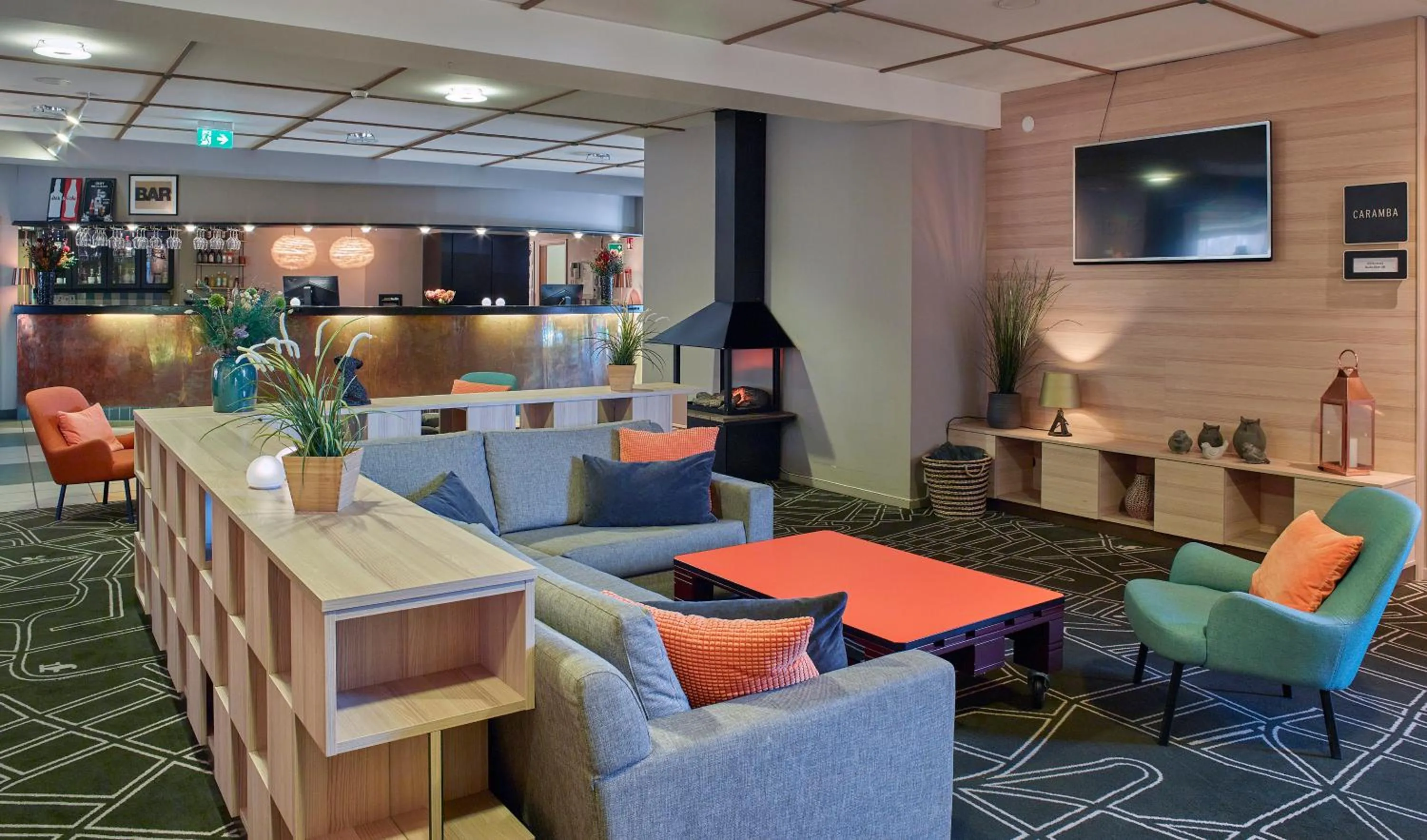 Lobby or reception in Scandic Växjö