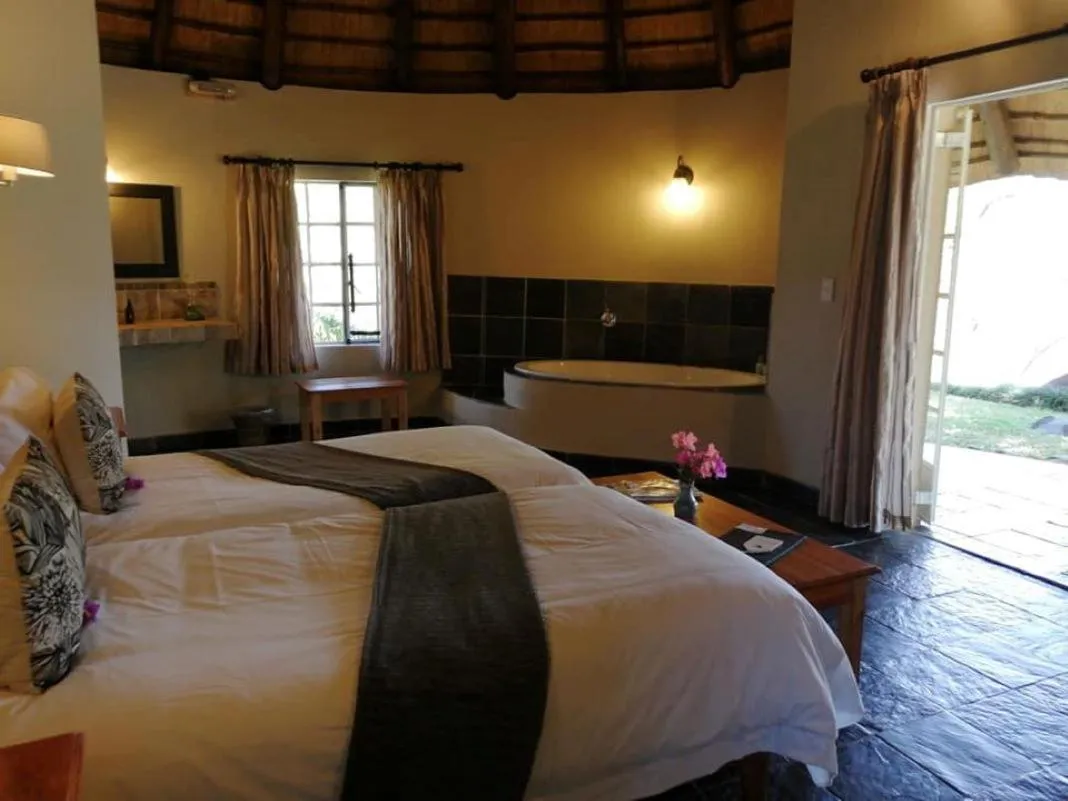 Bed in Idle & Wild Chalet