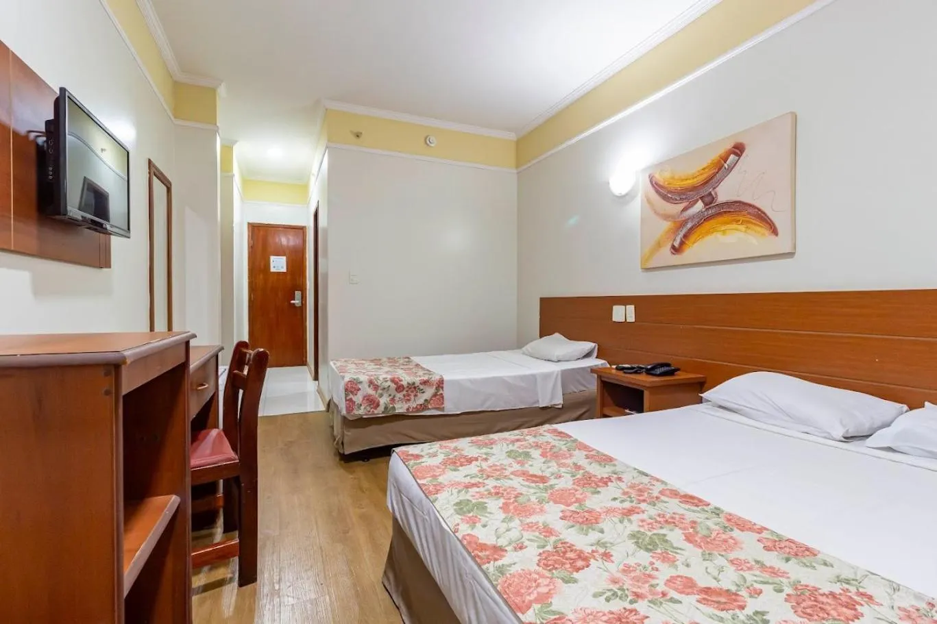 Bedroom, Bed in Hotel Vilage Inn Ribeirão Preto & Convenções