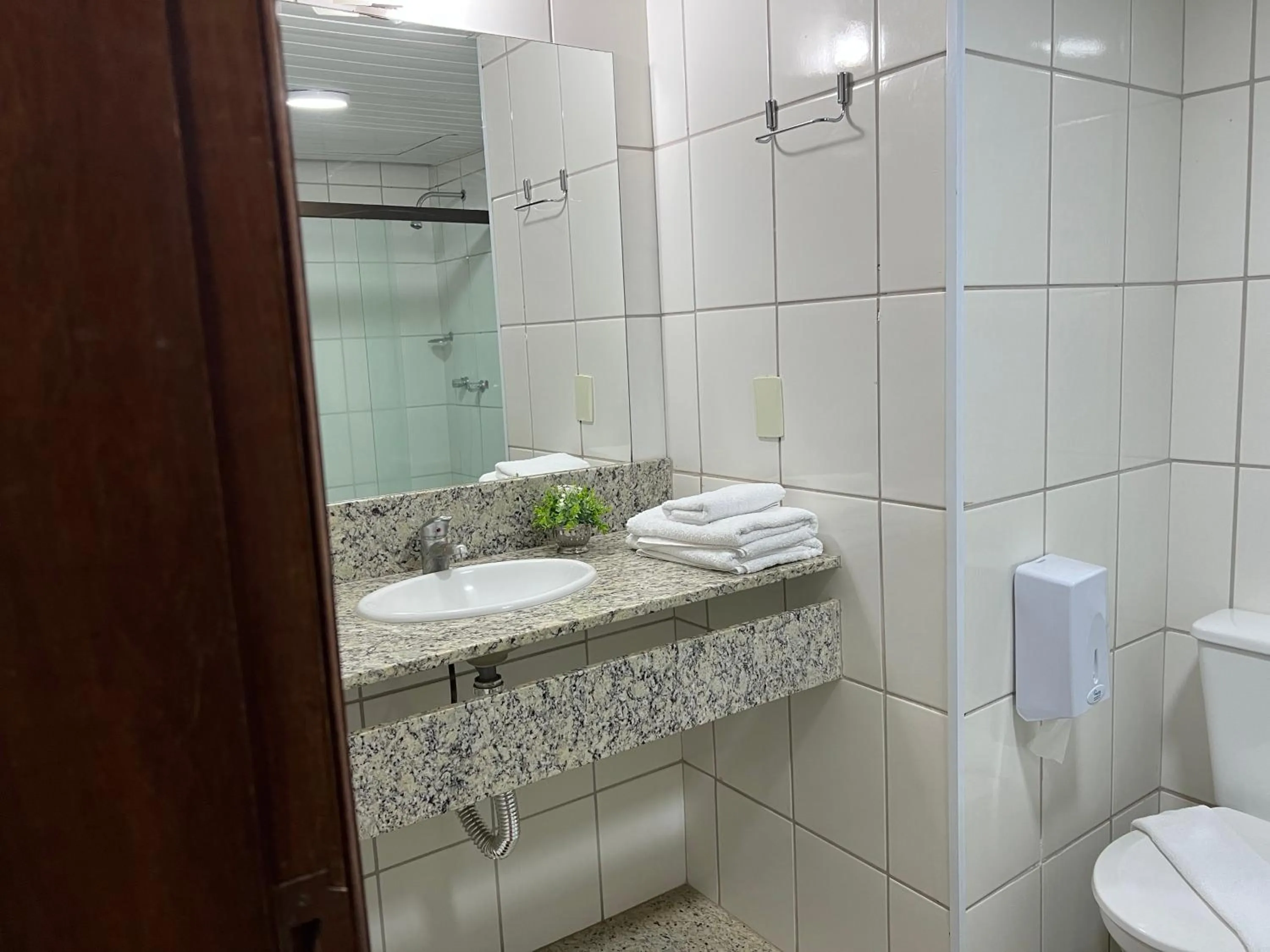 Toilet in Hotel Vilage Inn Ribeirão Preto & Convenções