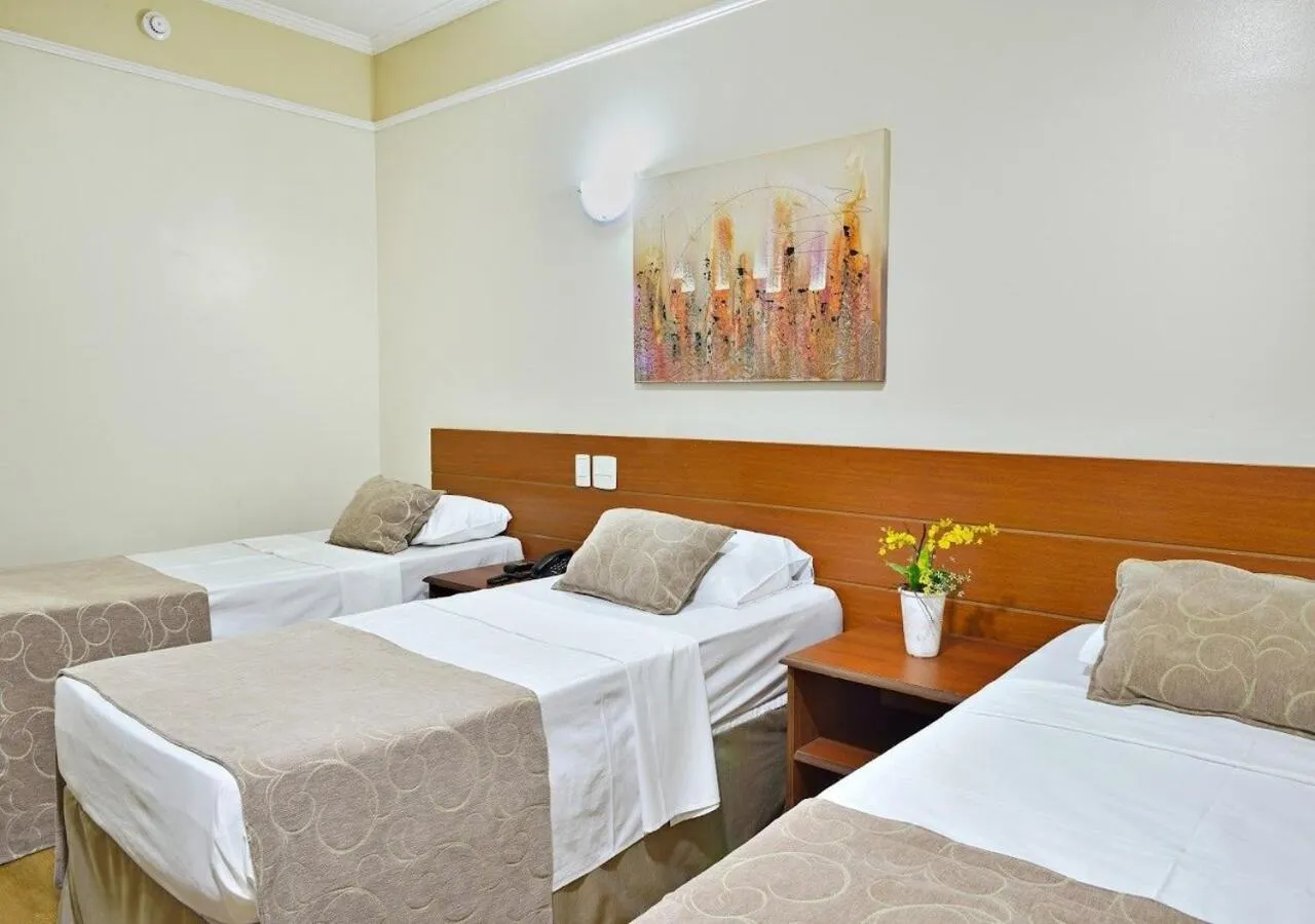 Bed in Hotel Vilage Inn Ribeirão Preto & Convenções