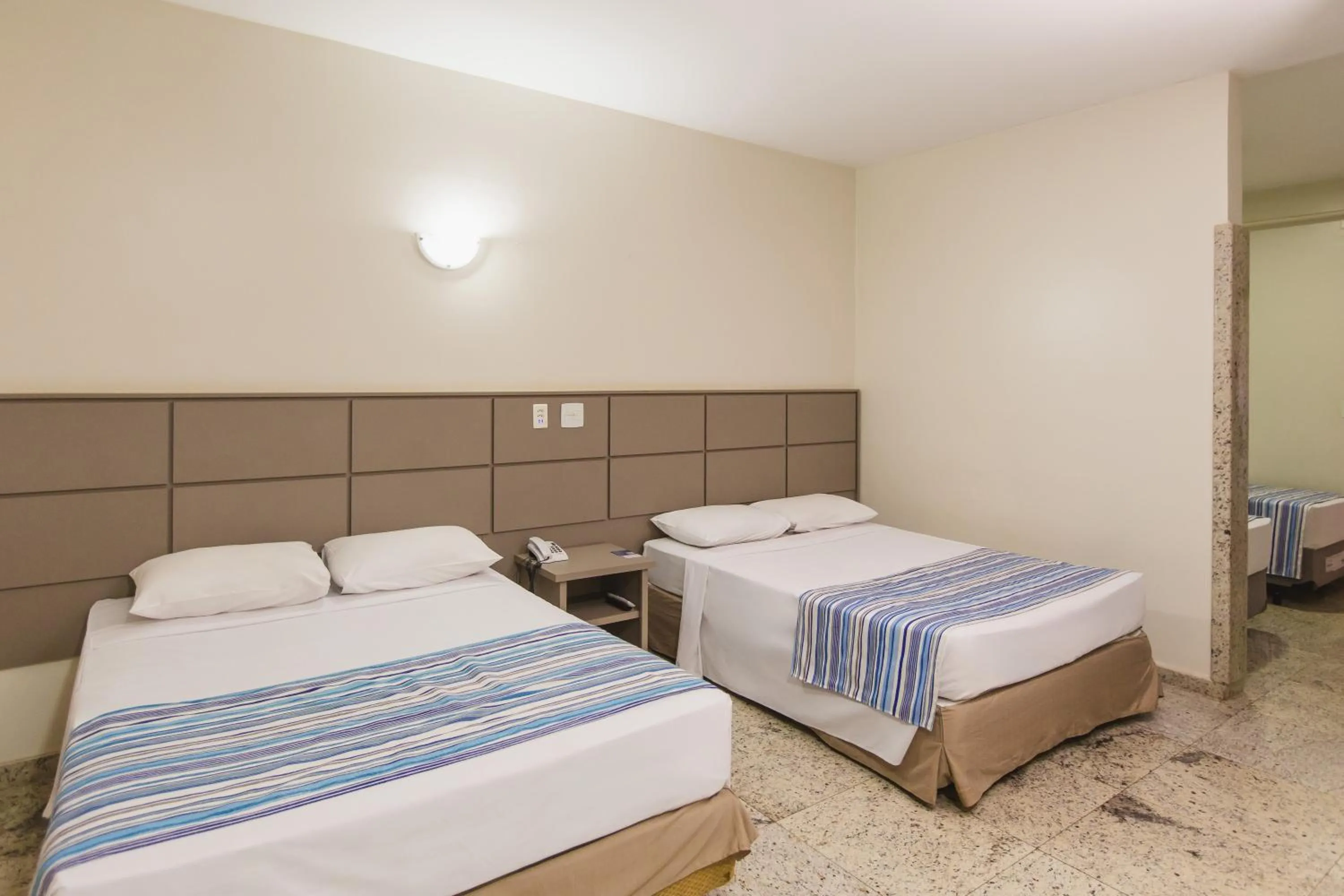 Bed in Hotel Vilage Inn Ribeirão Preto & Convenções by Nacional Inn