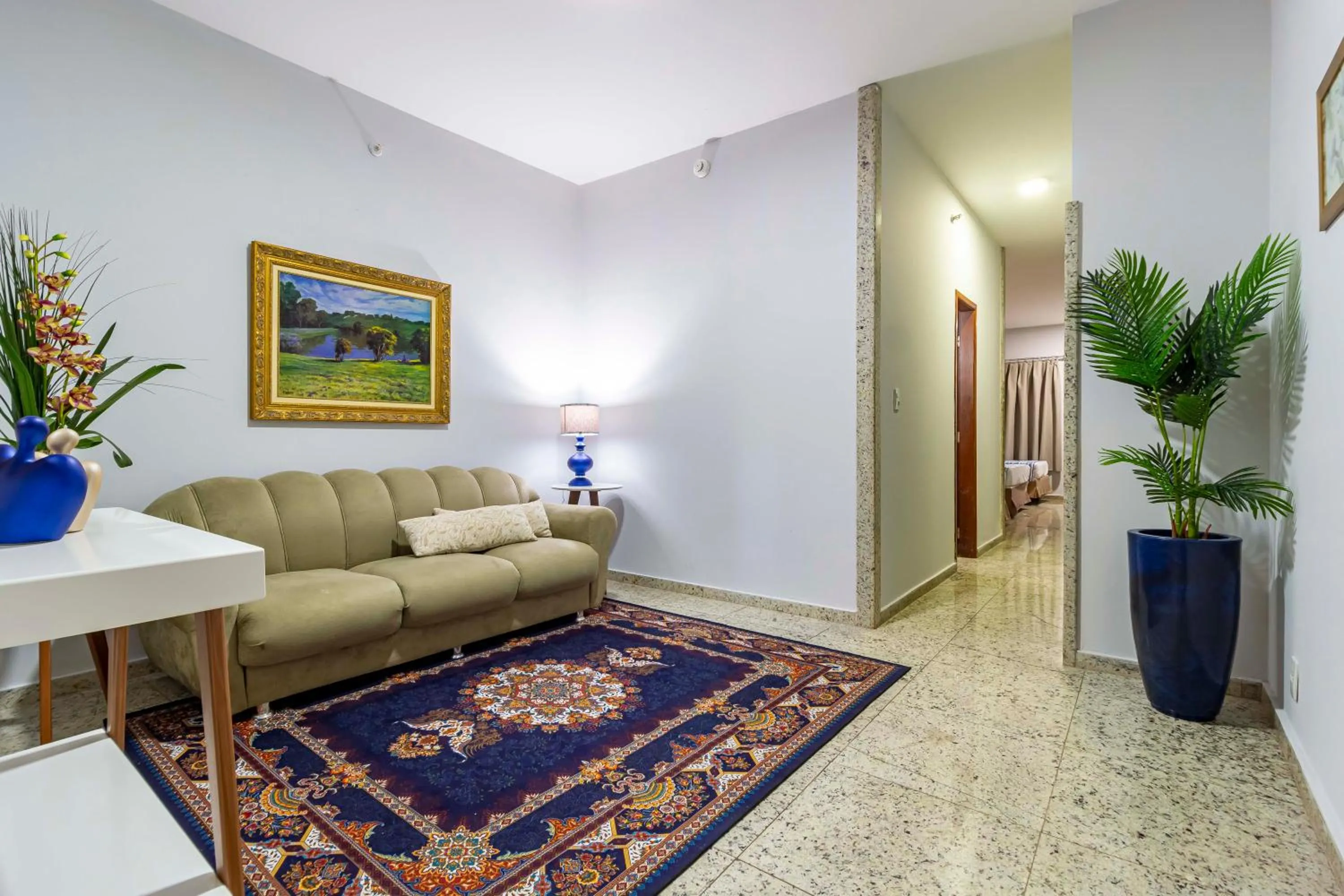 Living room in Hotel Vilage Inn Ribeirão Preto & Convenções