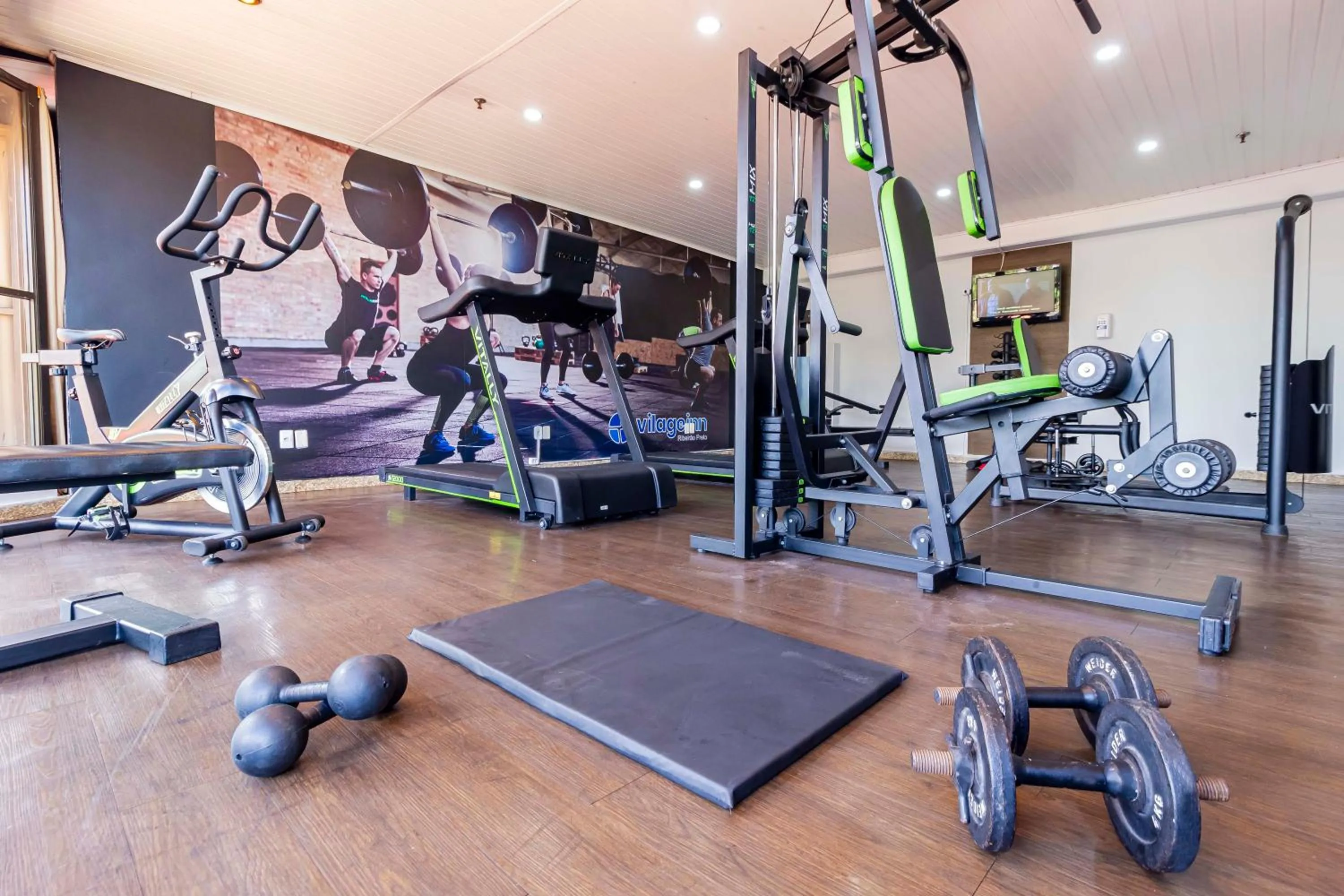 Fitness centre/facilities in Hotel Vilage Inn Ribeirão Preto & Convenções