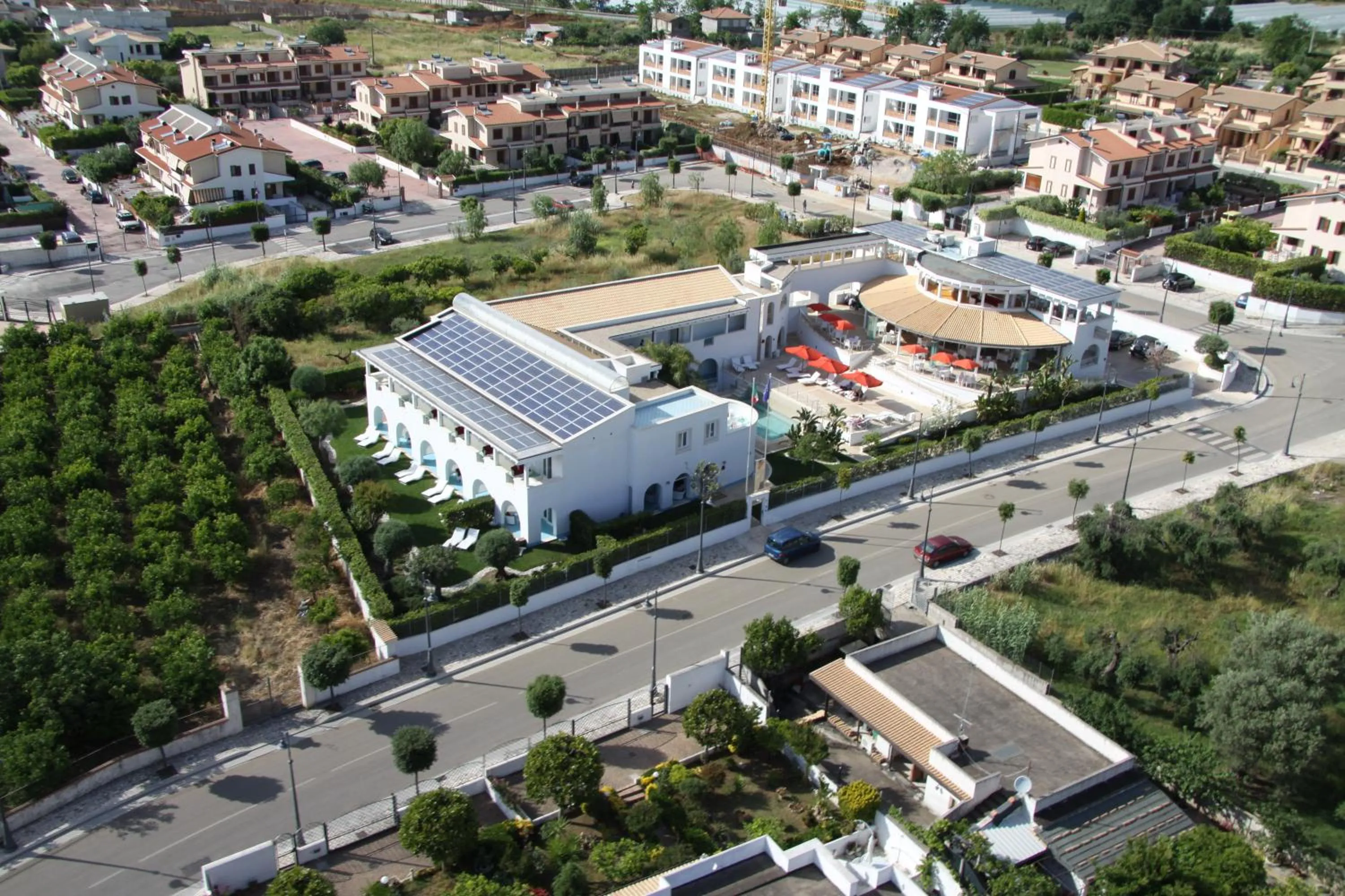 Bird's eye view in Ganimede Hotel