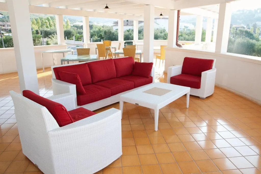 Balcony/Terrace in Ganimede Hotel