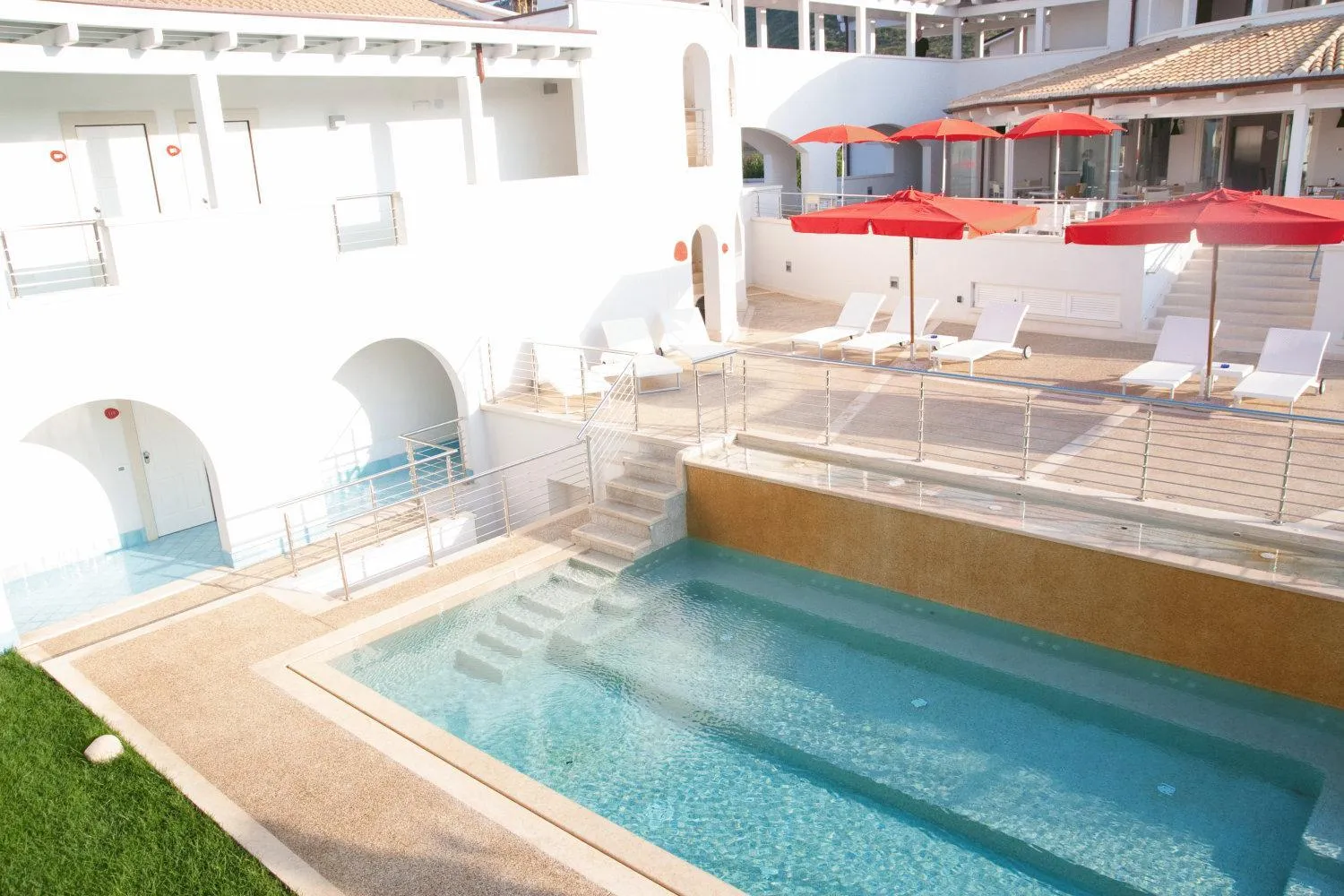 Facade/entrance in Ganimede Hotel